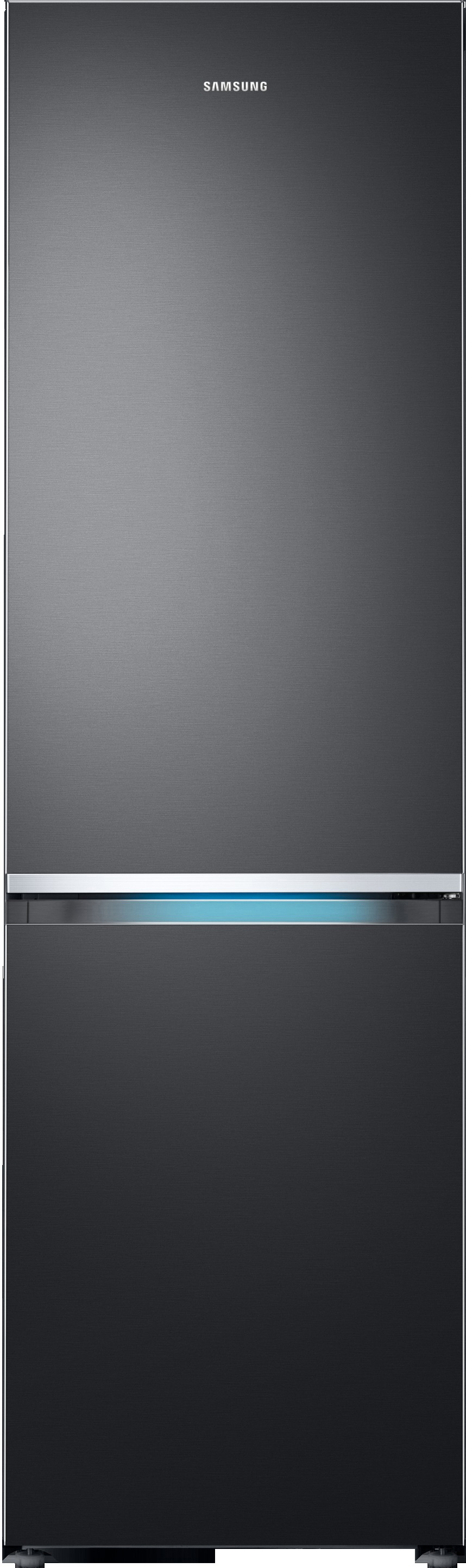 SAMSUNG RL36R8739B1 Kühlgefrierkombination (D, 368 l, 2017 mm hoch, Schwarzer Edelstahl)