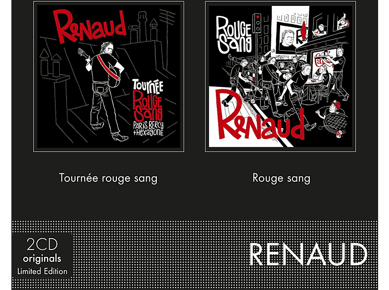 Renaud - Tournée Rouge Sang + Rouge Sang CD