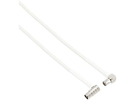 HAMA DS28 5M - Cordon de connexion à large bande (Blanc)