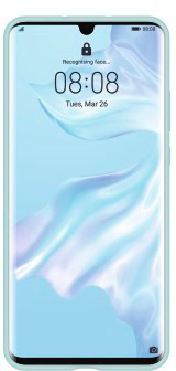 HUAWEI Silicone Car Case, Backcover, Huawei, P30 Pro, Hellblau