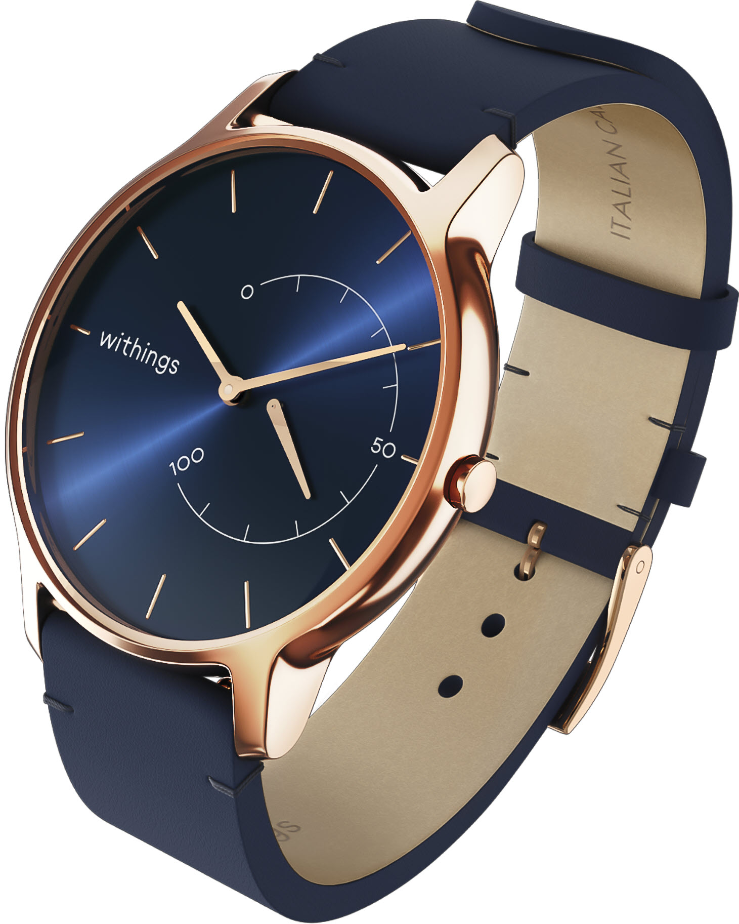 WITHINGS Move Timeless Chic, Fitness Tracker, 200 mm, Blau