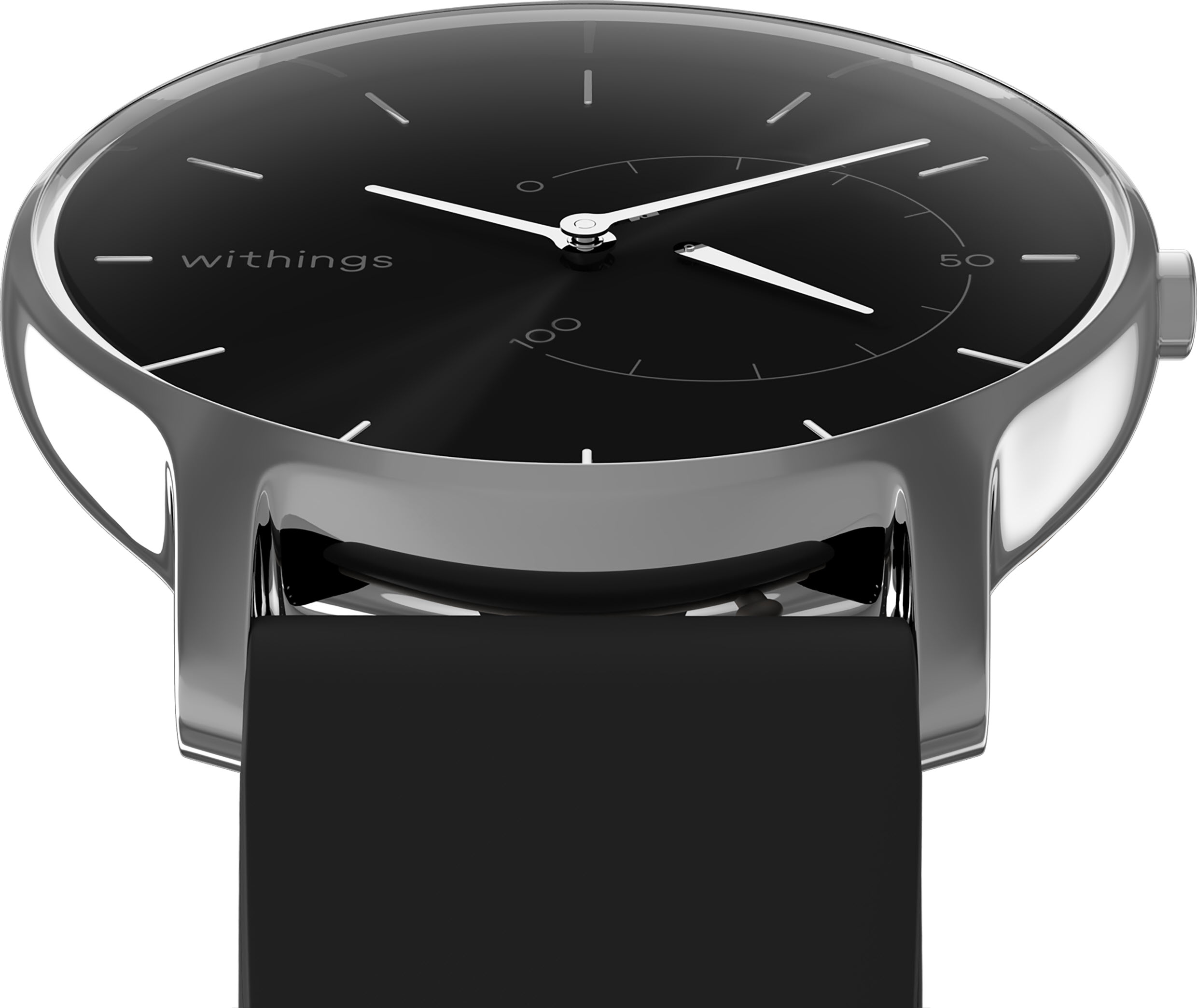 WITHINGS Move Timeless Chic, Fitness Tracker, 200 mm, Schwarz
