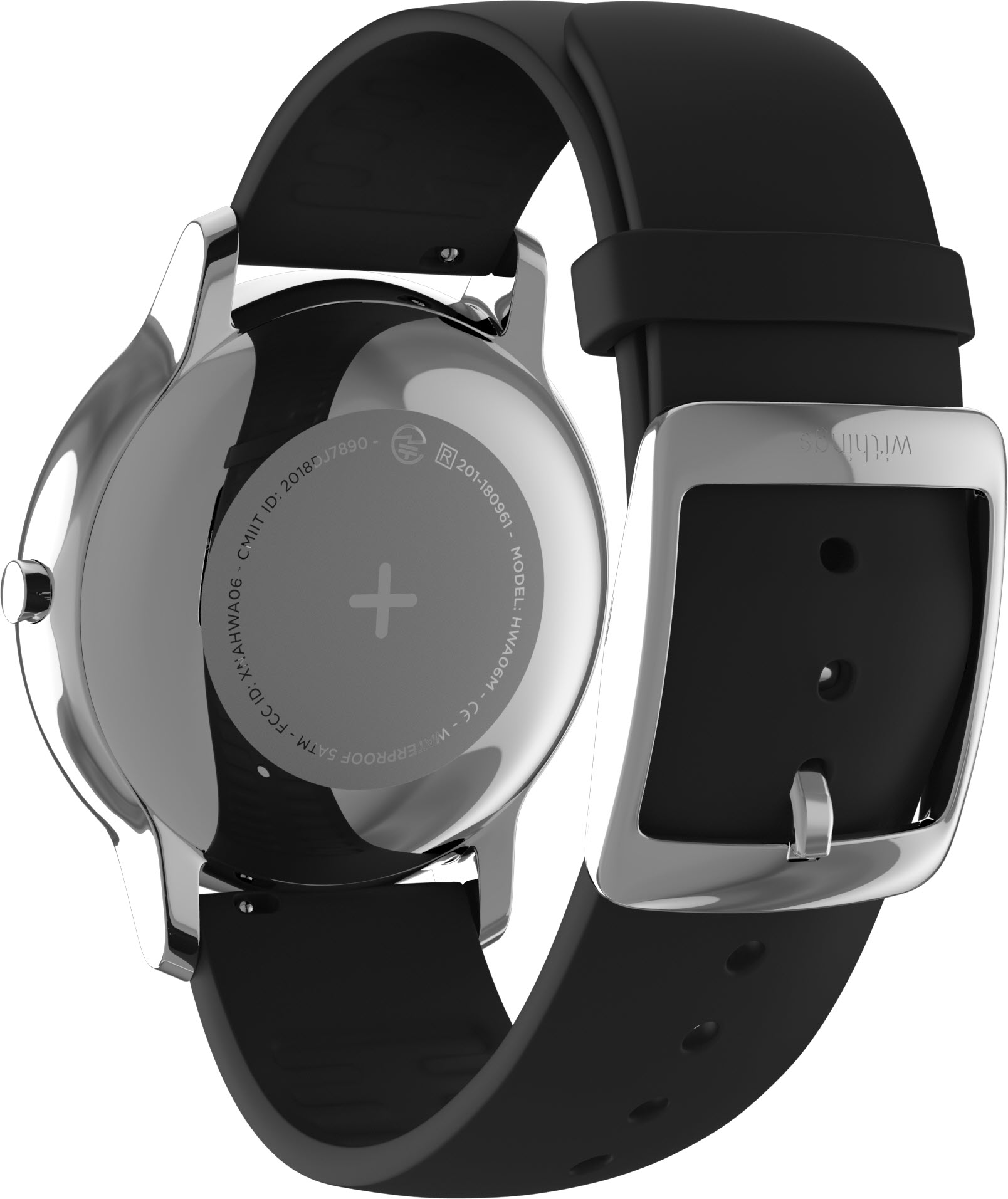 WITHINGS Move Timeless Chic, Fitness Tracker, 200 mm, Schwarz
