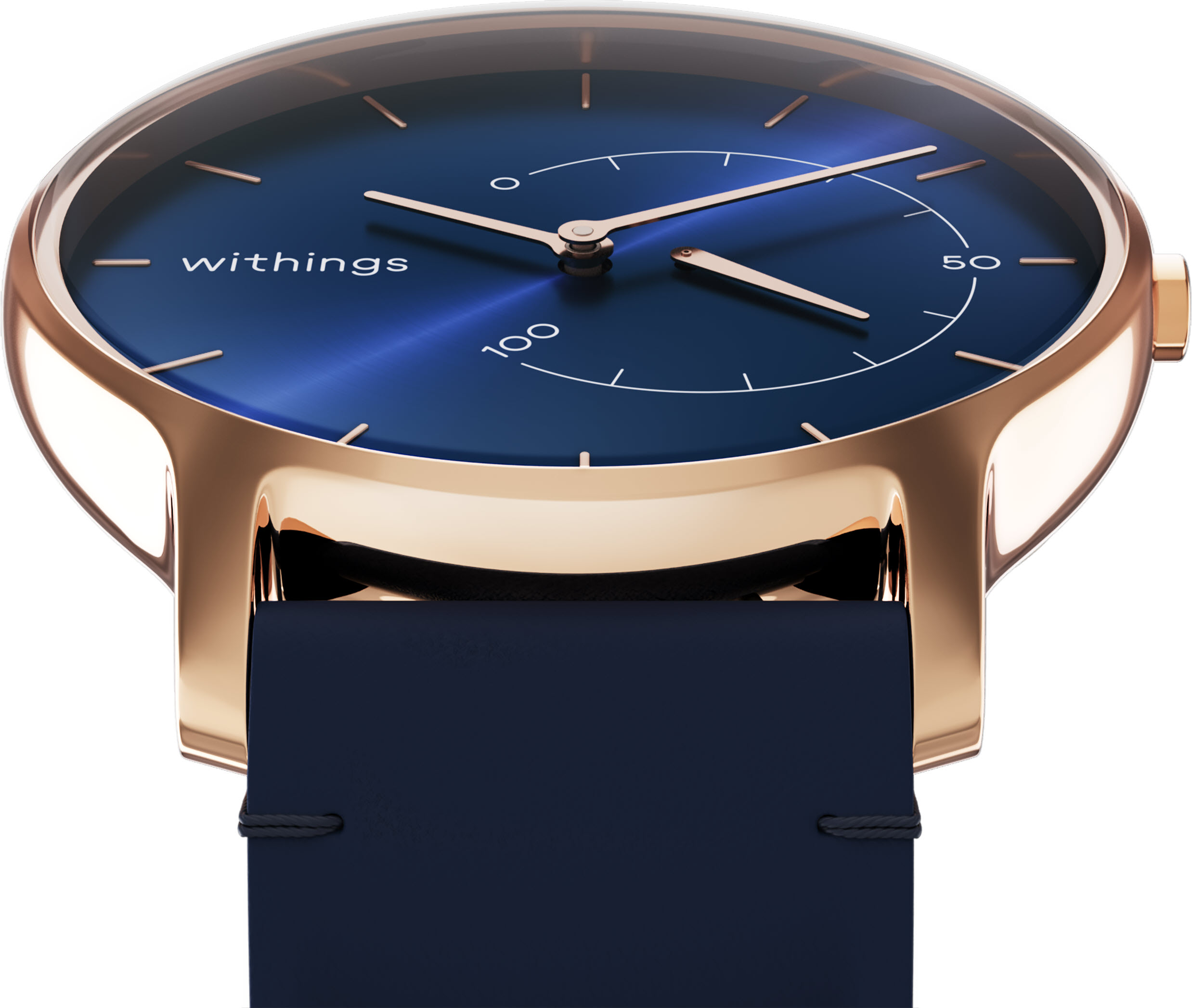 WITHINGS Move Timeless Chic, Fitness Tracker, 200 mm, Blau