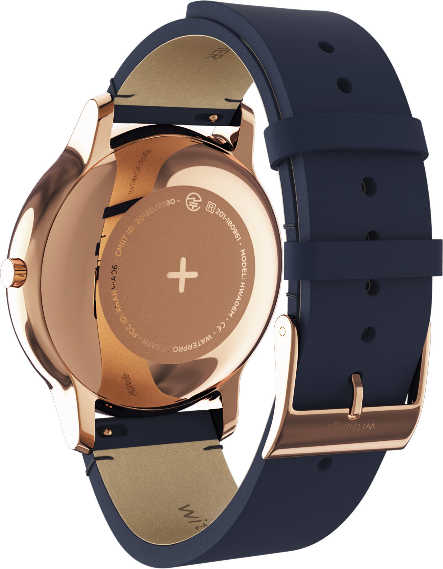 WITHINGS Move Timeless Chic, Fitness Tracker, 200 mm, Blau