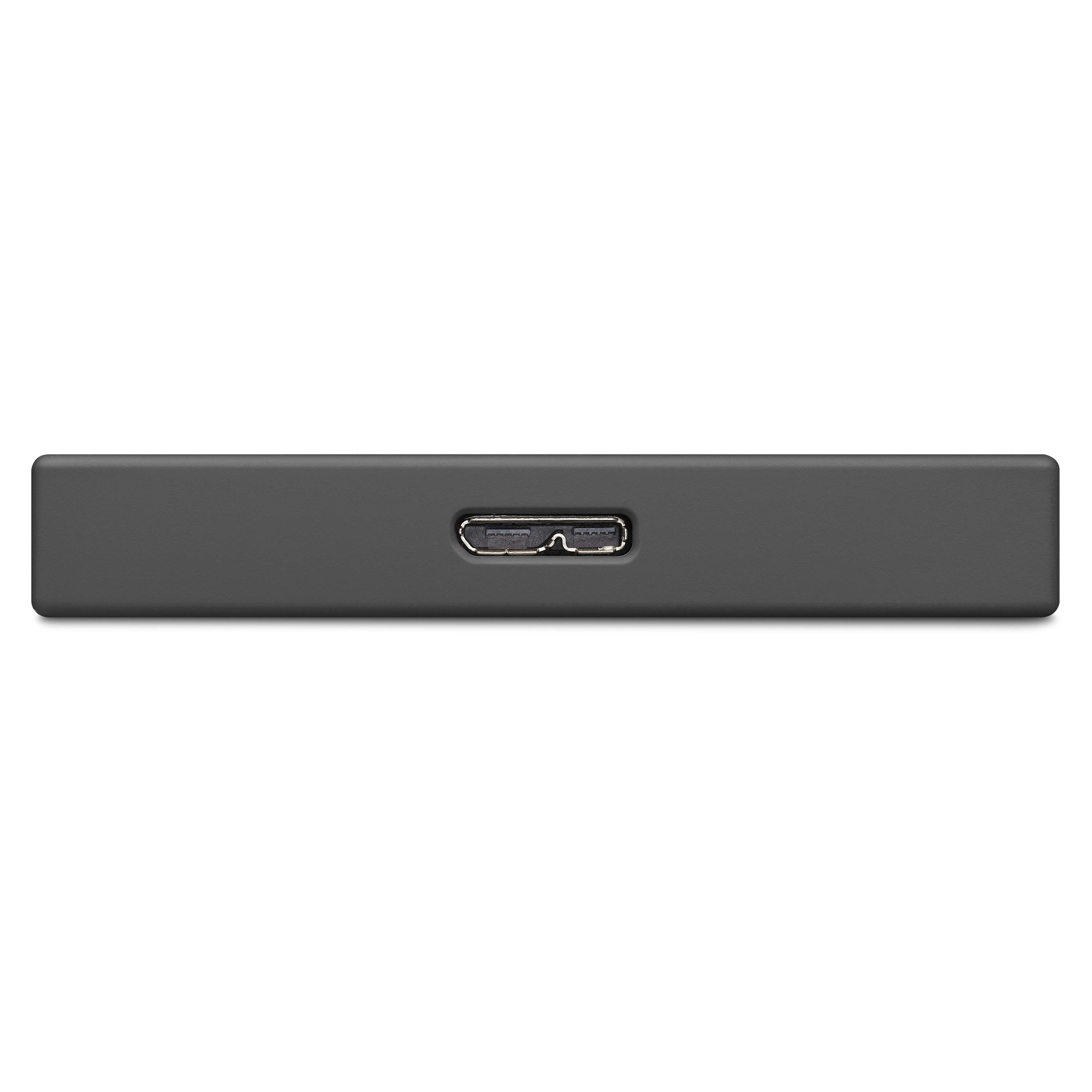 LACIE USB 3.0 HDD, Festplatte, 2,5 Zoll, 4 Silber/Schwarz Drive extern, TB