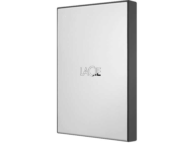 Zoll, LACIE 4 Drive 2,5 Festplatte, HDD, USB 3.0 TB Silber/Schwarz extern,