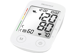 MEDISANA BU535 - Blutdruckmessgerät (Weiss/Grau)