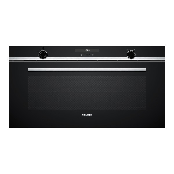 Horno - Siemens VB558C0S0, Multifunción, 85 L, Integrado, 90 cm, Precalentamiento rápido, Display LCD