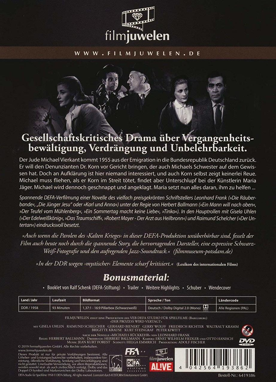 DVD-Cover mit Schauspielern, Text und Filminformationen.