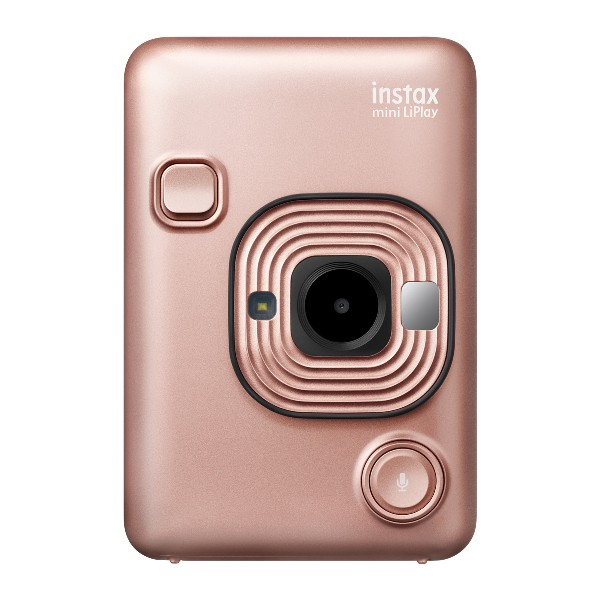 Instantánea Fujifilm Instax play f28 f2.0 6 filtros oro mini liplay rosa blush gold obturación 14 18000 62x46