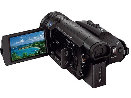 Videocámara - Sony FDR-AX700, 4K, Exmor RS CMOS, 12x zoom, Negro