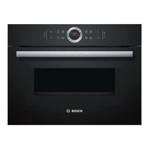 Horno - Bosch CMG633BB1, Compacto, Acero inoxidable, Función microondas, 45L, LED