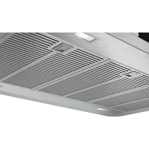 Campana - Bosch DIB98JQ50, 166 W, Decorativa, 867 m³/h, 5 potencias, 90 cm, Clase A+, Inox