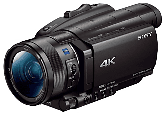Videocámara - Sony FDR-AX700, 4K, Exmor RS CMOS, 12x zoom, Negro