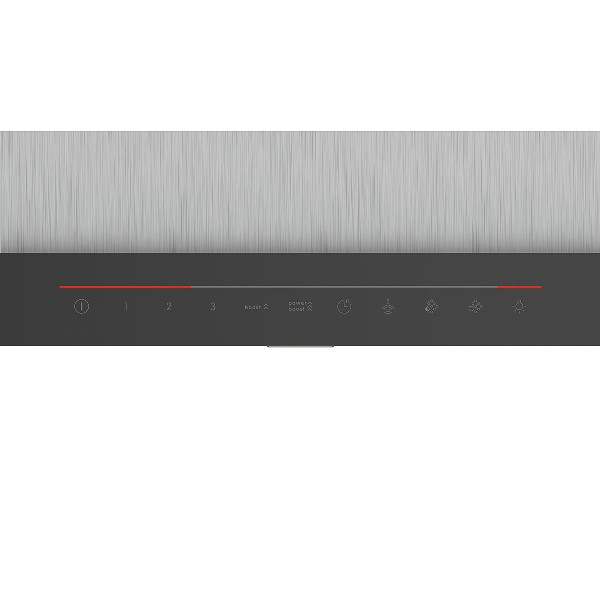 Campana - Bosch DIB98JQ50, 166 W, Decorativa, 867 m³/h, 5 potencias, 90 cm, Clase A+, Inox