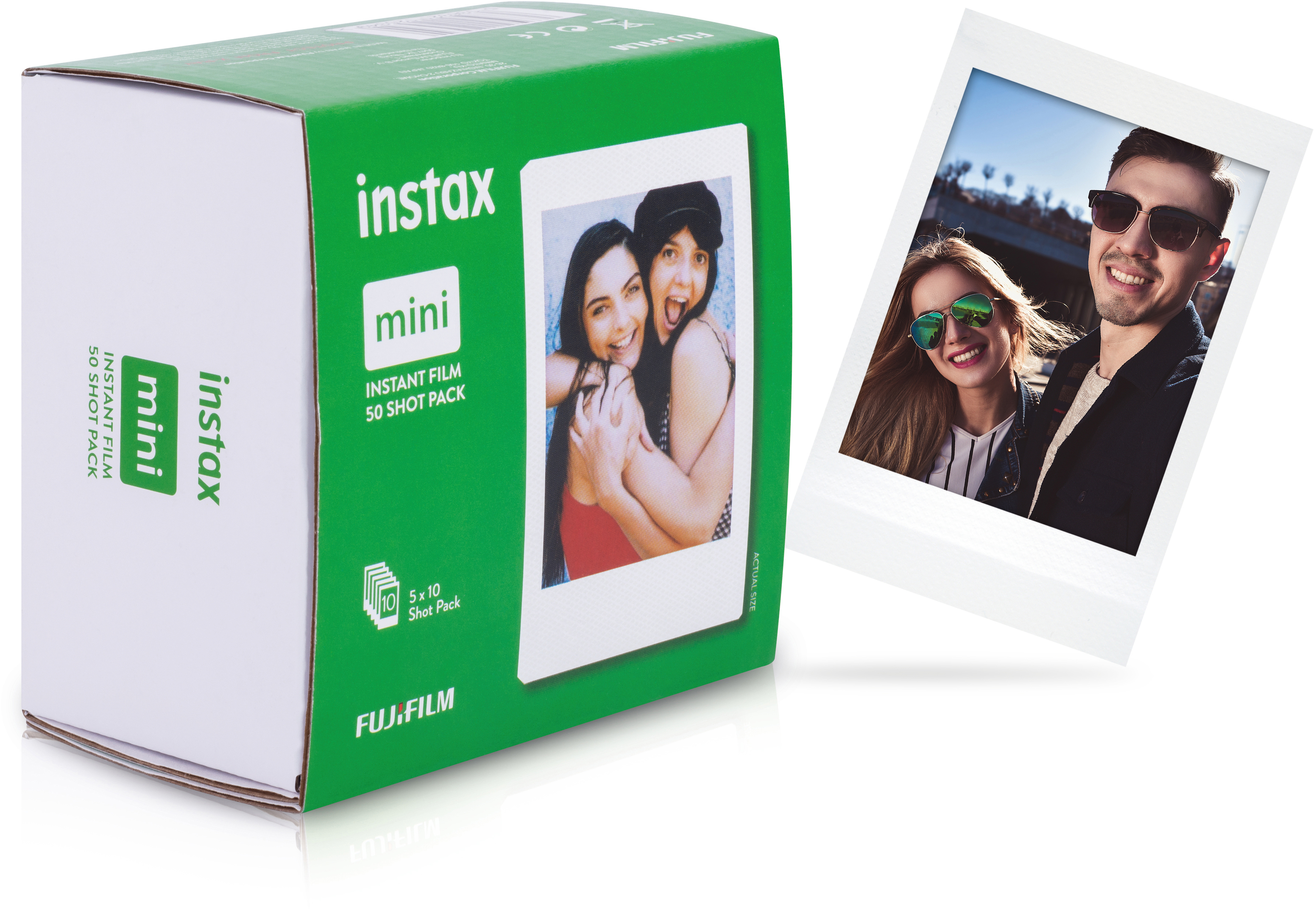FUJIFILM instax mini Film 50er Pack Sofortbildfilm