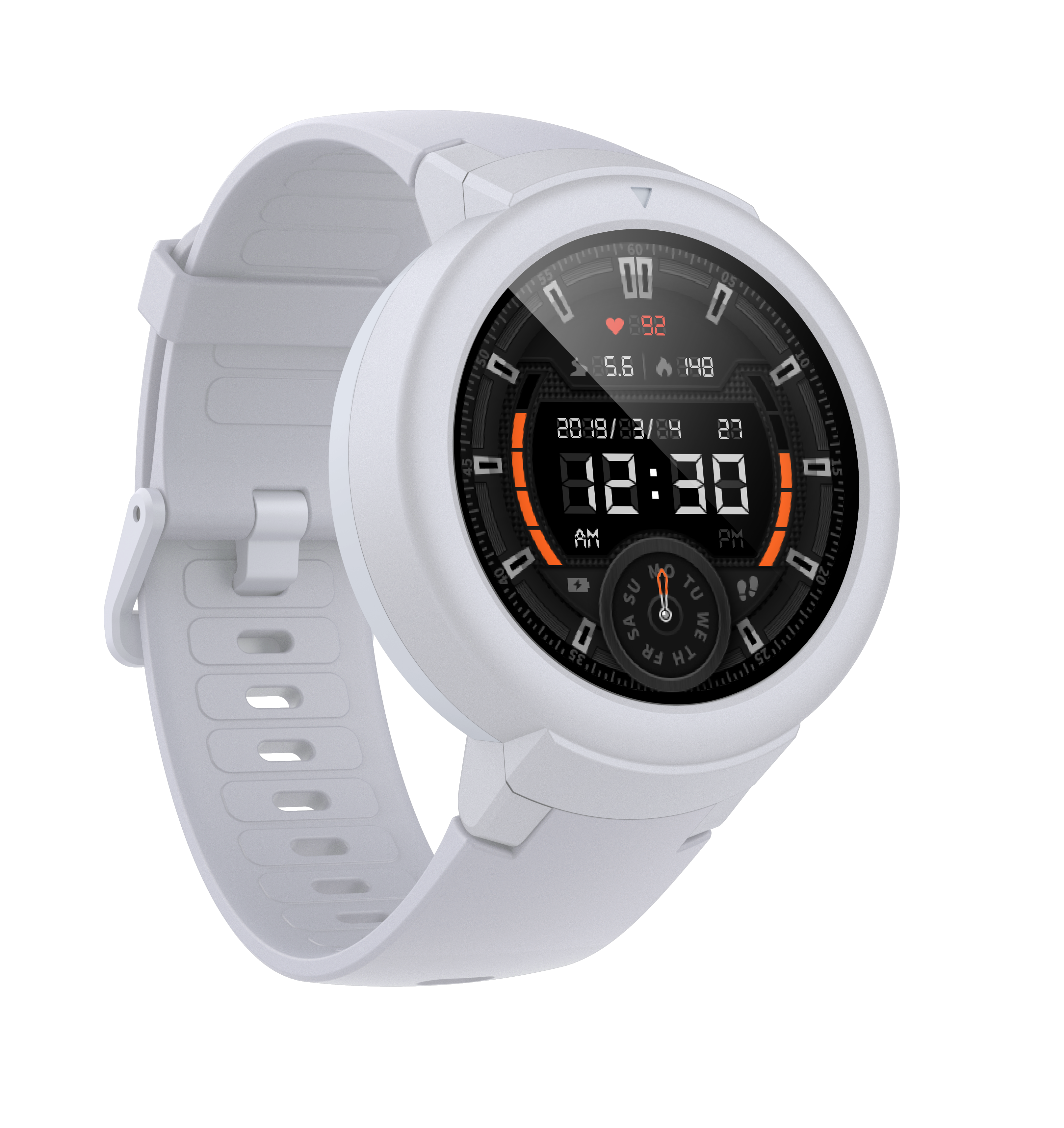 AMAZFIT Verge Lite, Smartwatch, 185 mm, Snowcap White