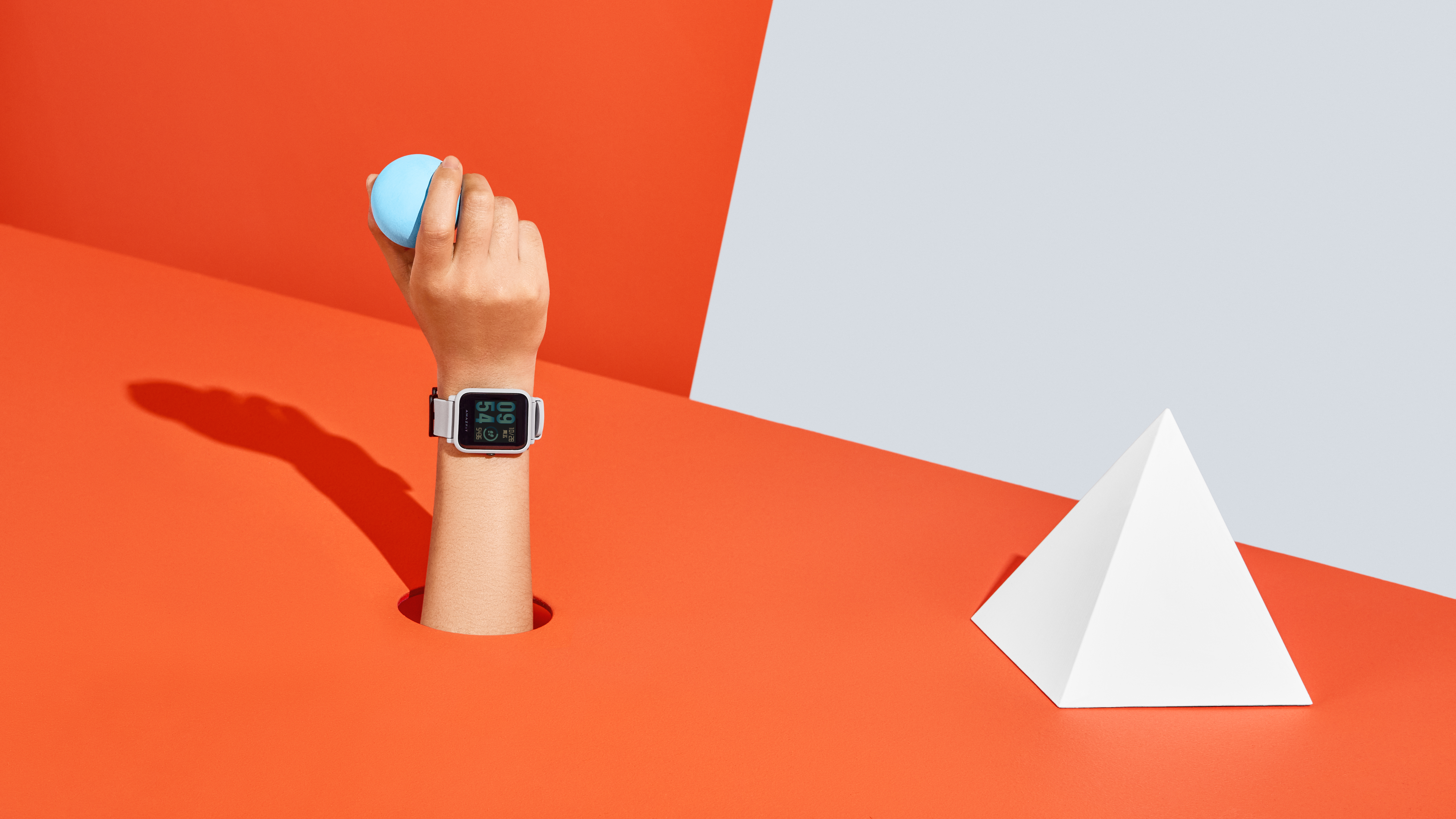 AMAZFIT BIP, Smartwatch, 195 mm, Cinnabar Red