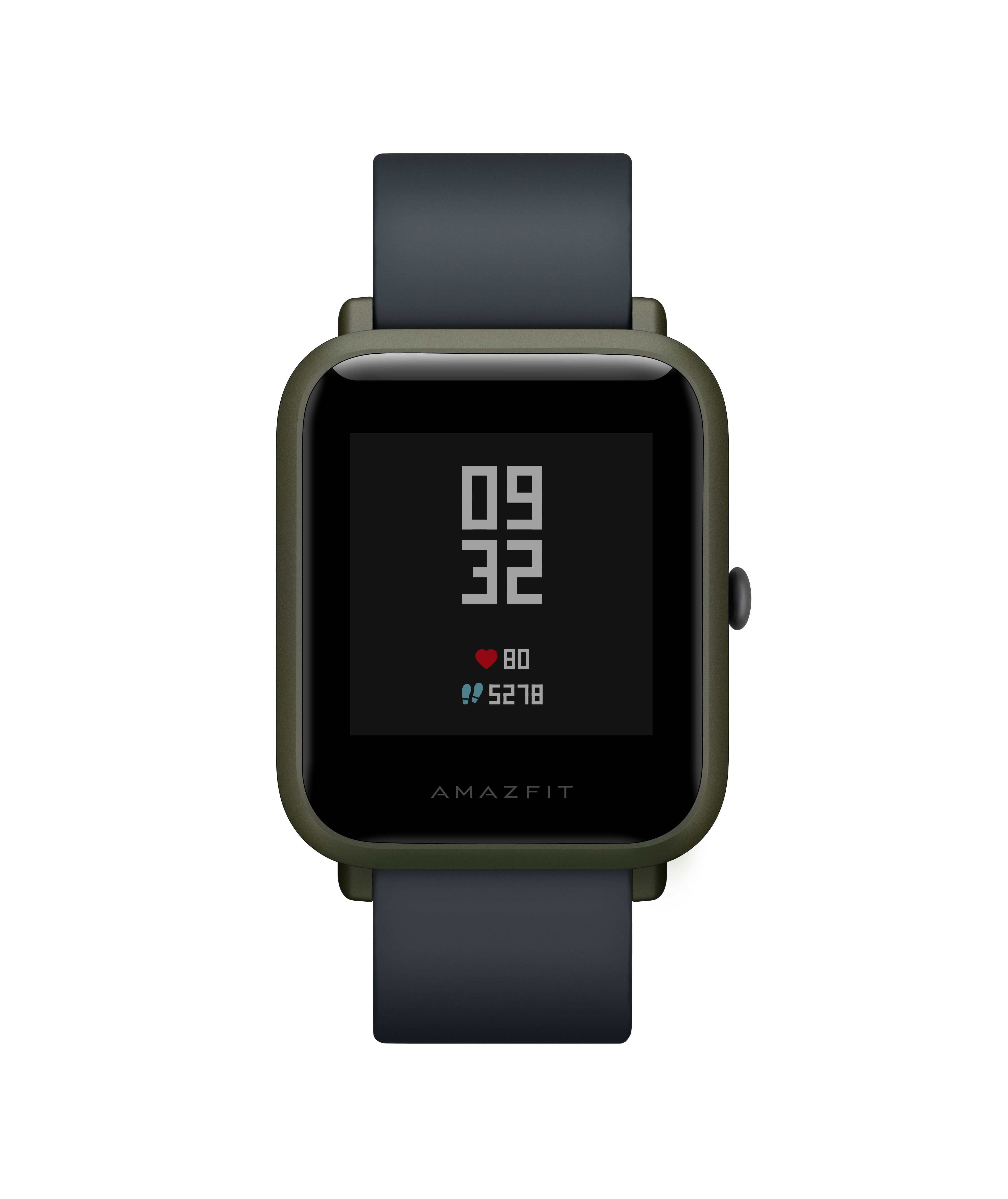 AMAZFIT BIP, Smartwatch, 195 mm, Kokada Green/Schwarz