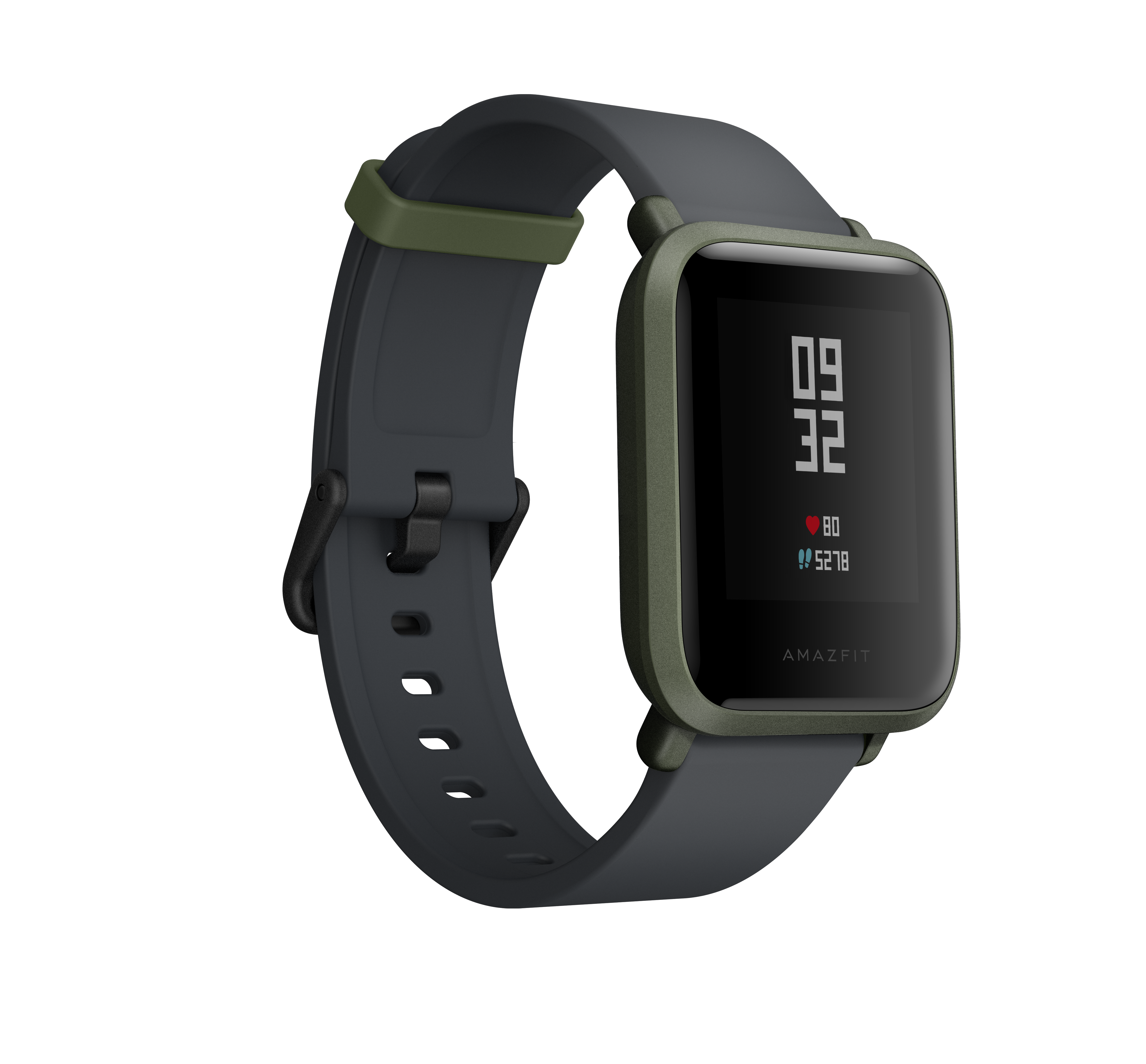 AMAZFIT BIP, Smartwatch, 195 mm, Kokada Green/Schwarz