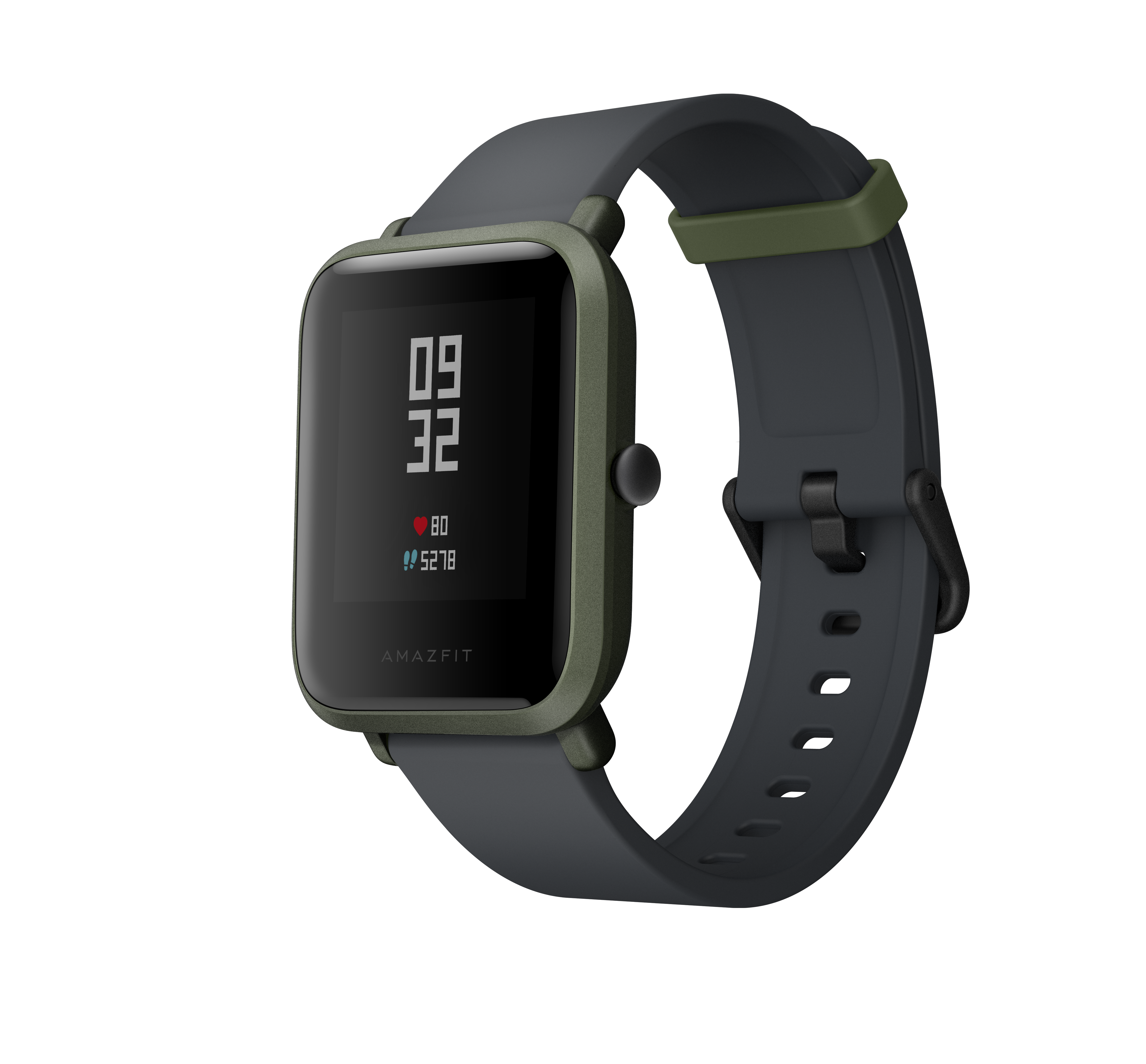 AMAZFIT BIP, Smartwatch, 195 mm, Kokada Green/Schwarz
