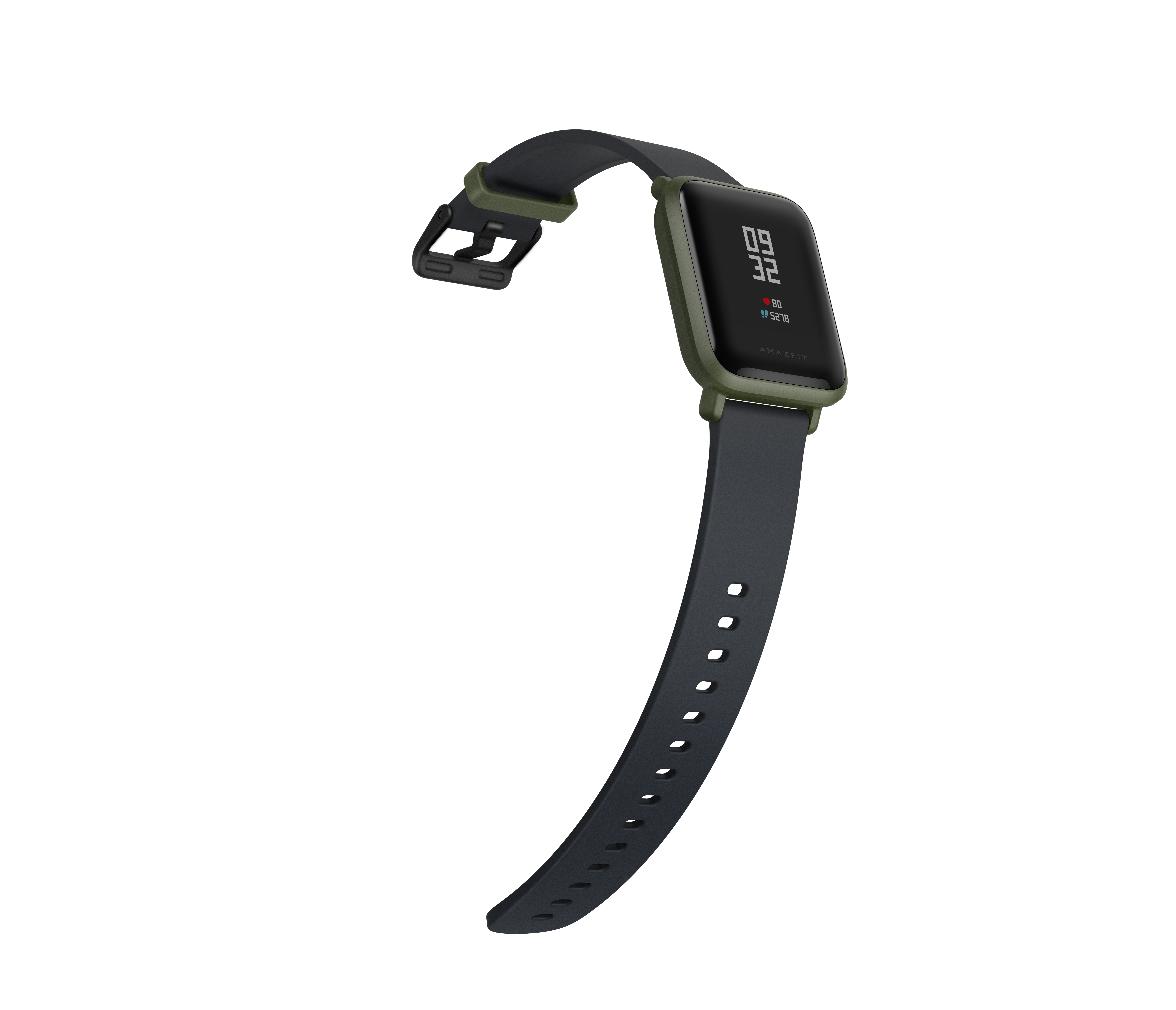 AMAZFIT BIP, Smartwatch, 195 mm, Kokada Green/Schwarz