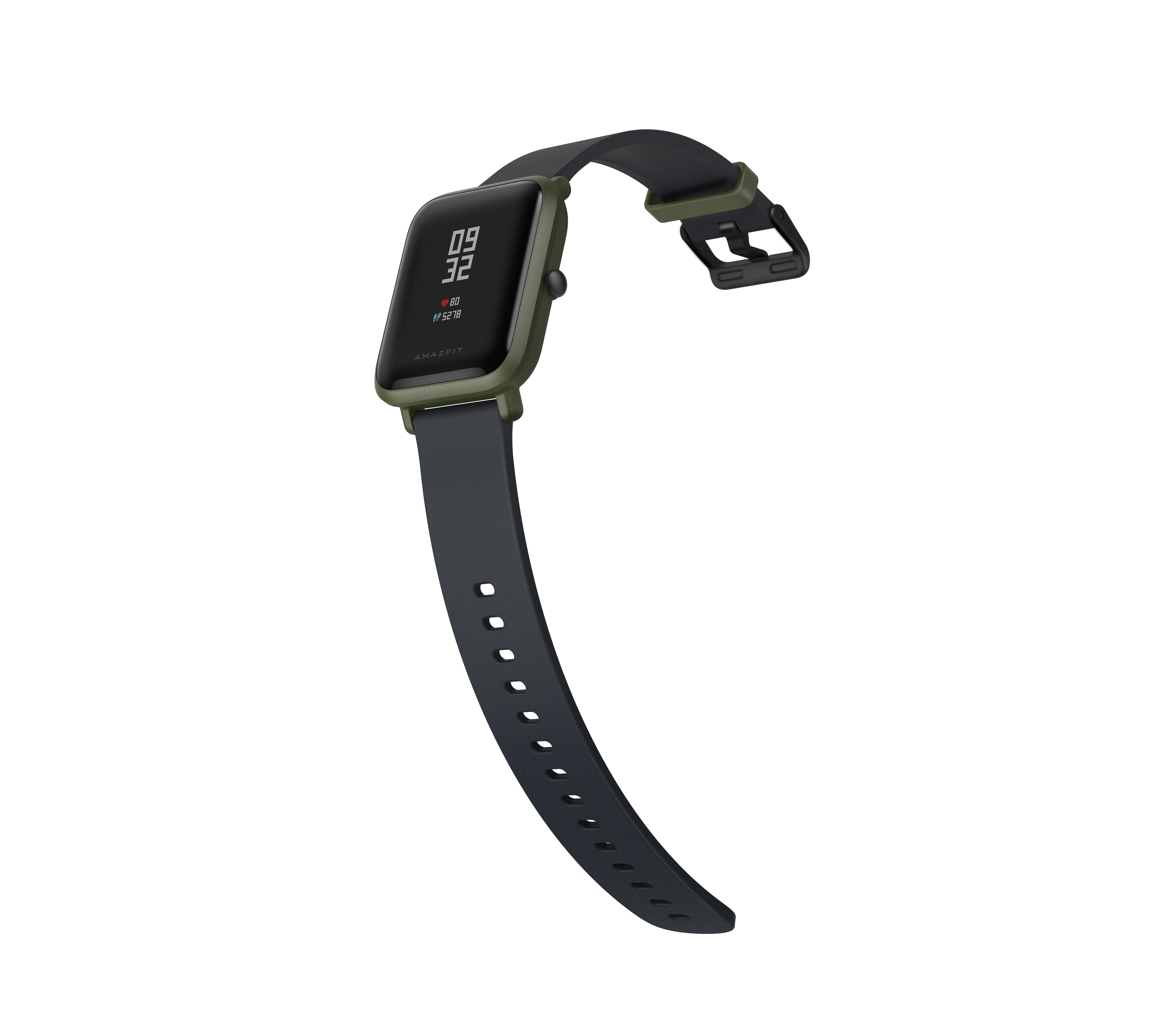 AMAZFIT BIP, Smartwatch, 195 mm, Kokada Green/Schwarz