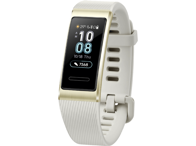 Pulsera de actividad Huawei Band Pro, GPS, Frecuencia cardíaca,  Llamadas, Resistente agua, Oro