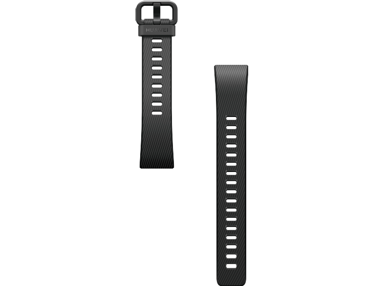 Pulsera de actividad - Huawei Band 3 Pro, GPS, Frecuencia cardíaca, Llamadas, Resistente agua, Negro