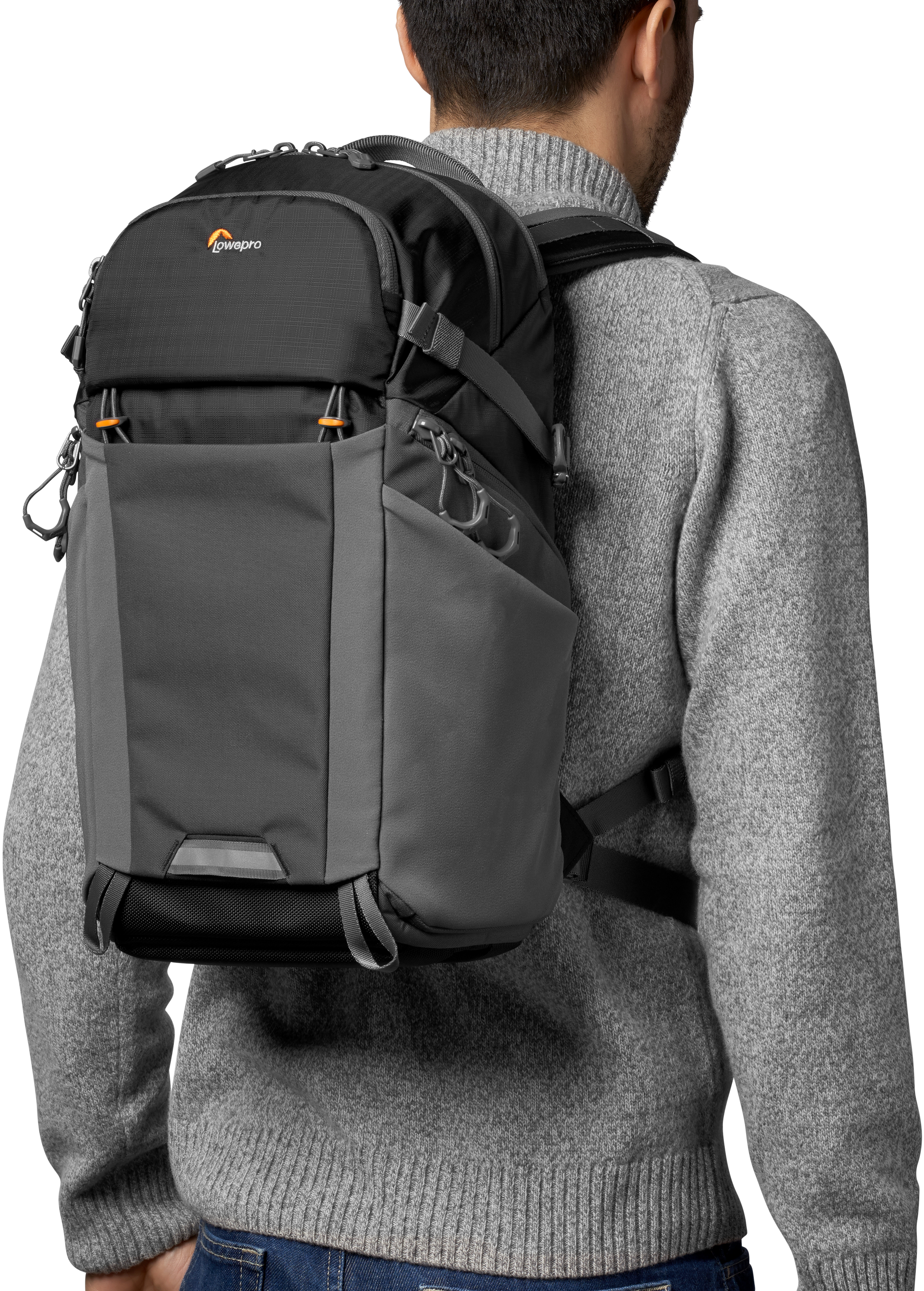 LOWEPRO Photo Active BP 200 AW SWZ/GR Rucksack, Schwarz/Grau
