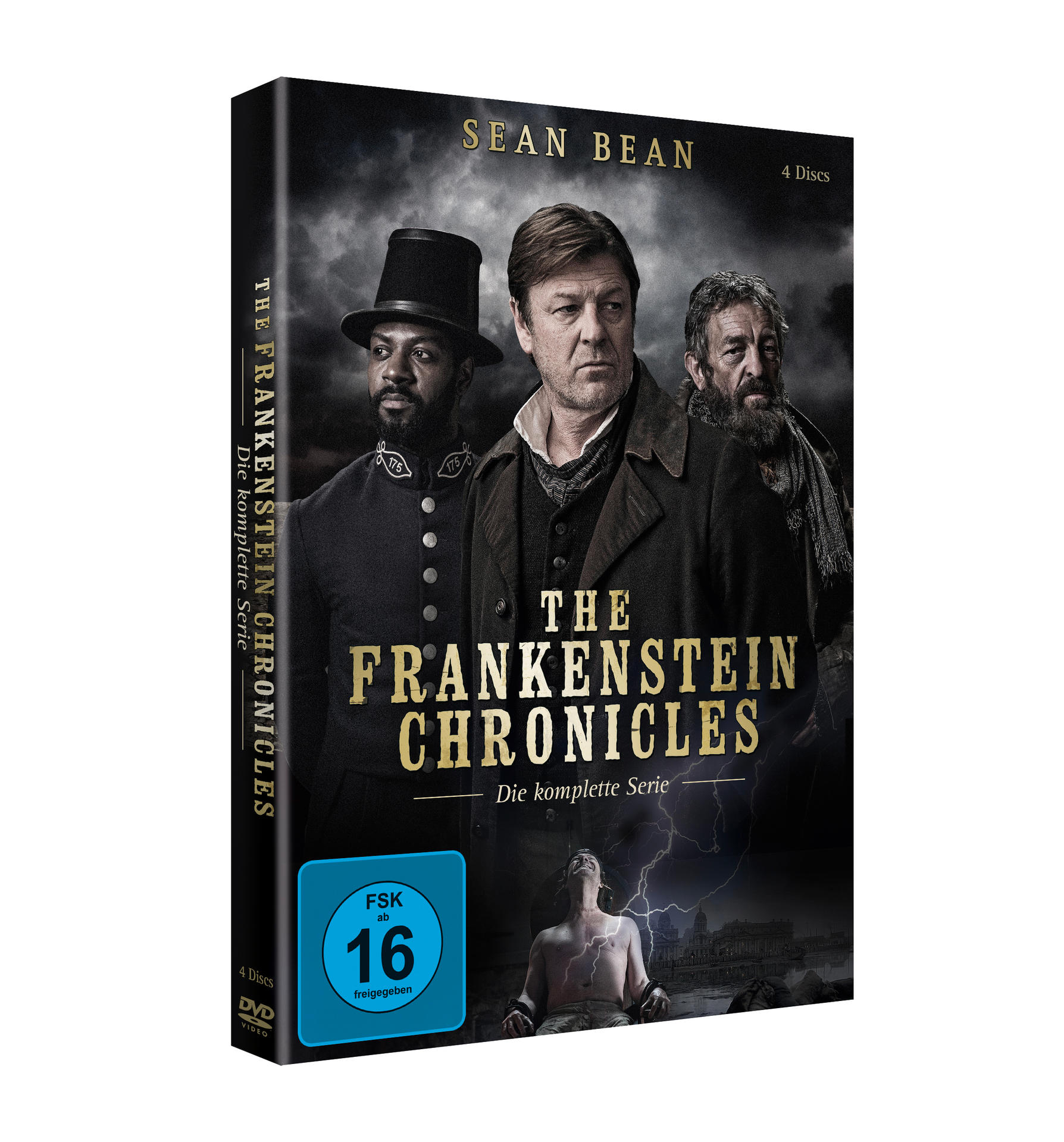 DVD-Box-Set. Sean Bean und andere Schauspieler auf dem Cover.