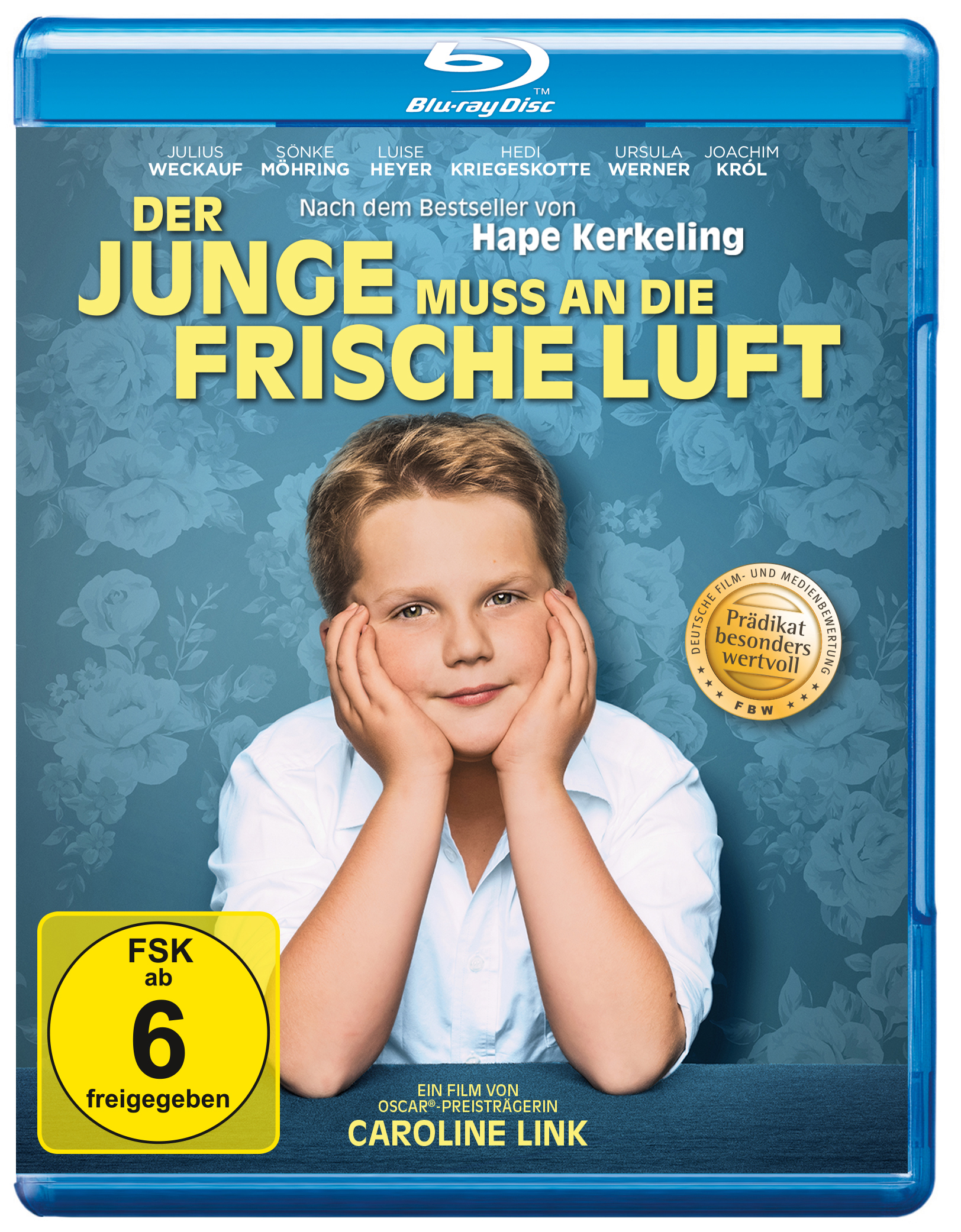 Filmposter eines Jungen mit Händen im Gesicht.
