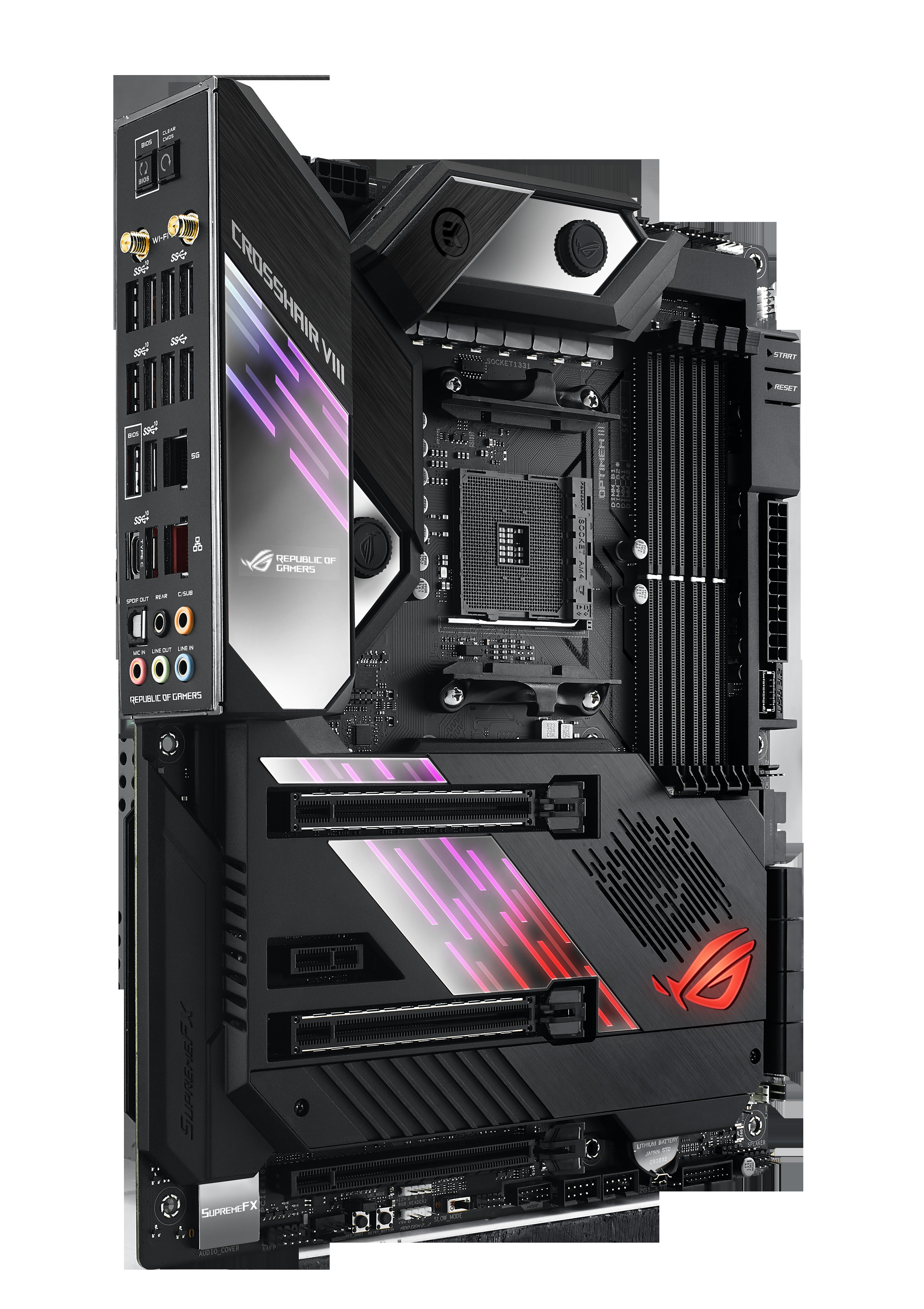 ASUS ROG Crosshair VIII Formula Mainboard Mehrfarbig