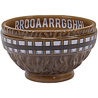 HALF MOON BAY Star Wars 3D Müslischale Chewbacca Müslischale, Braun