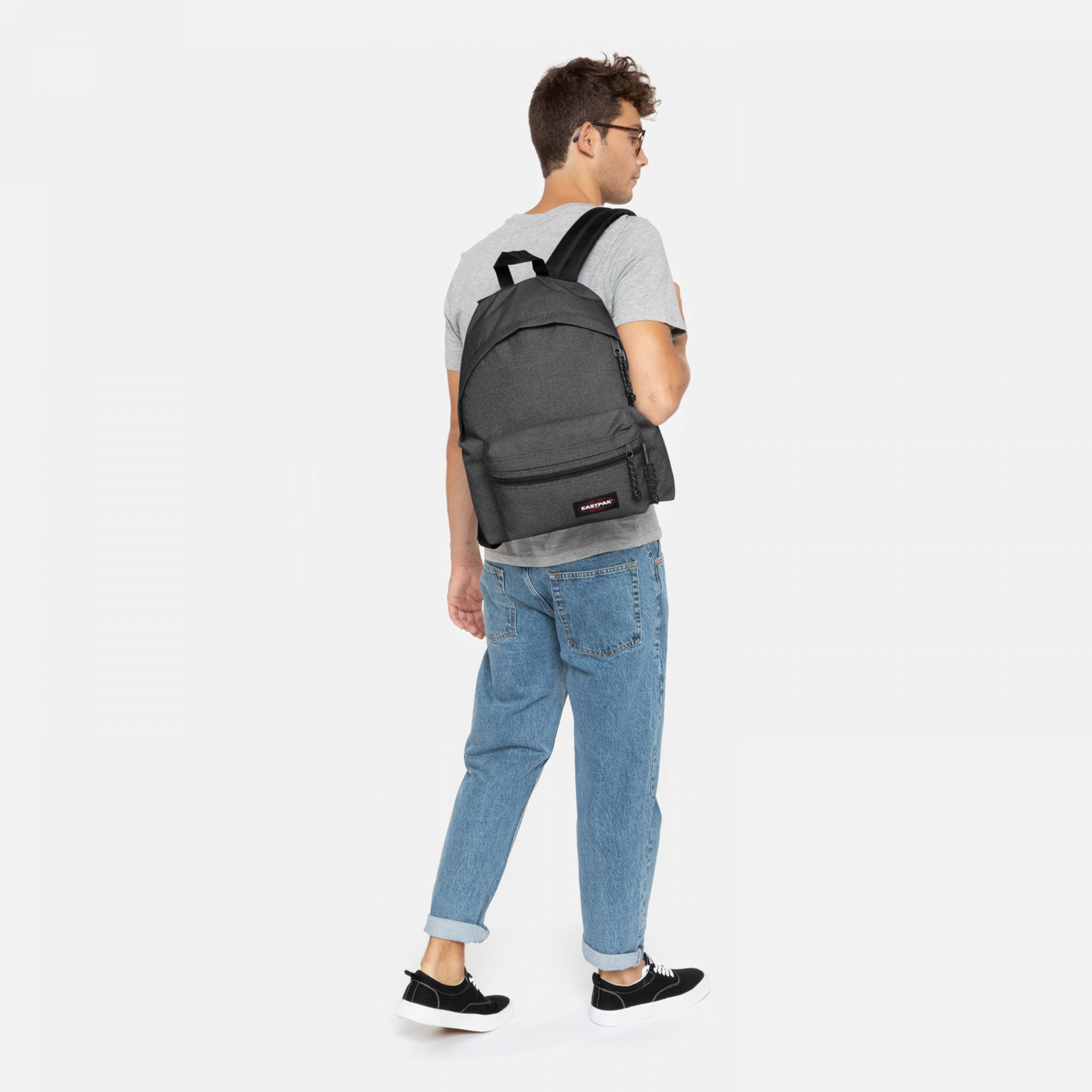 EASTPAK Padded Zippl'r Black Denim Laptop Çantası