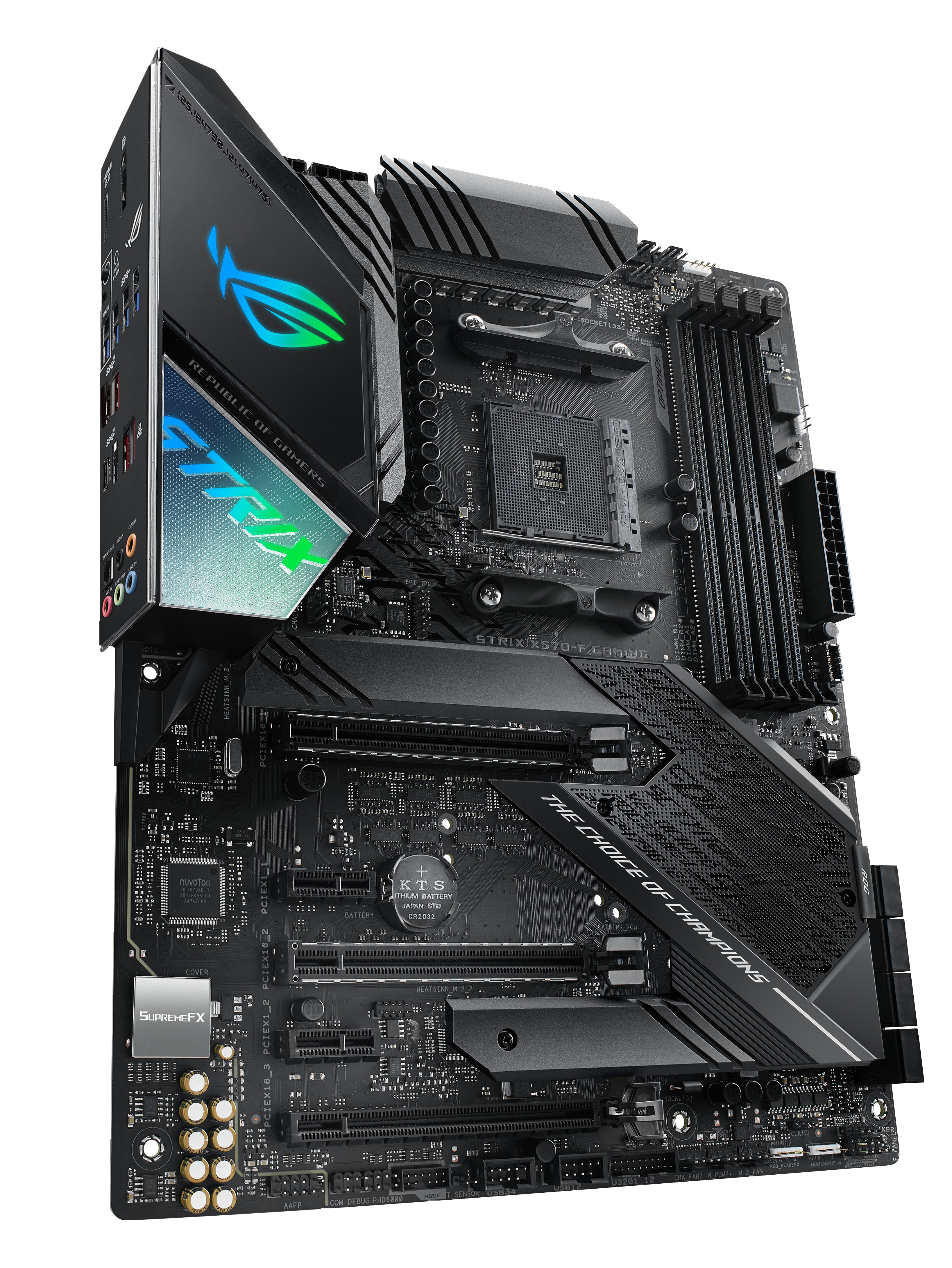 ASUS ROG Strix X570 F Gaming Mainboard Mehrfarbig