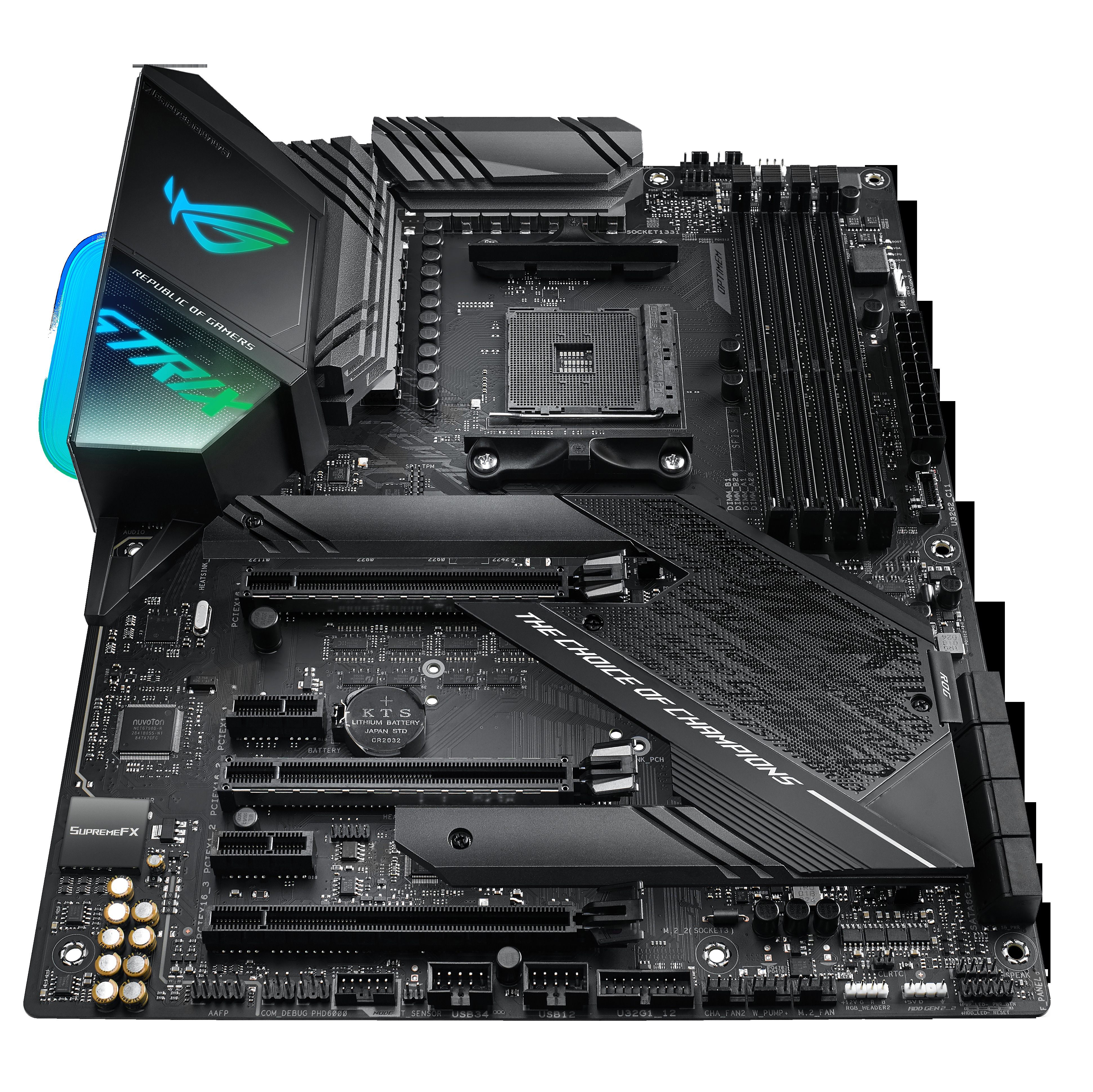 ASUS ROG Strix X570 F Gaming Mainboard Mehrfarbig