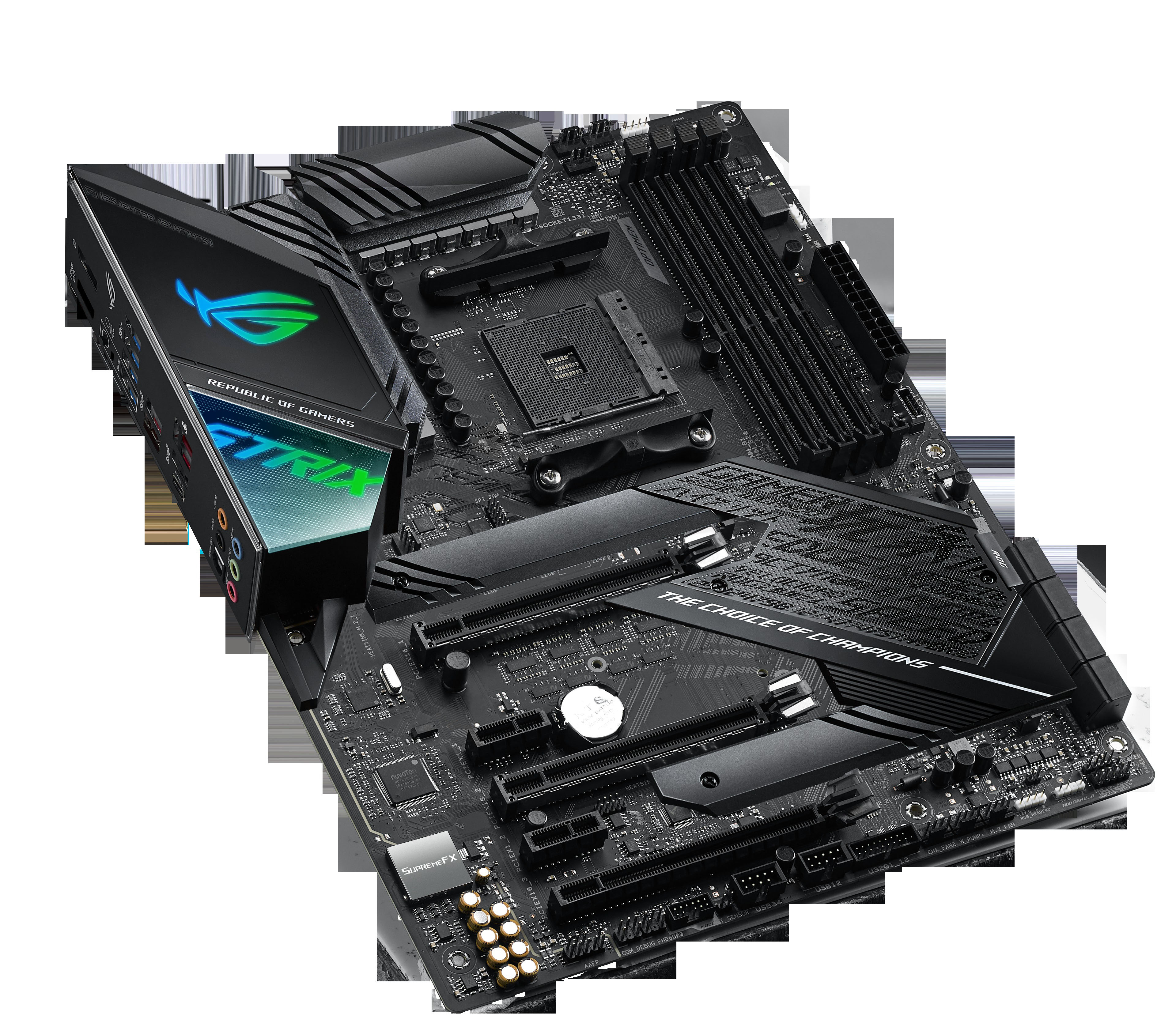 ASUS ROG Strix X570 F Gaming Mainboard Mehrfarbig
