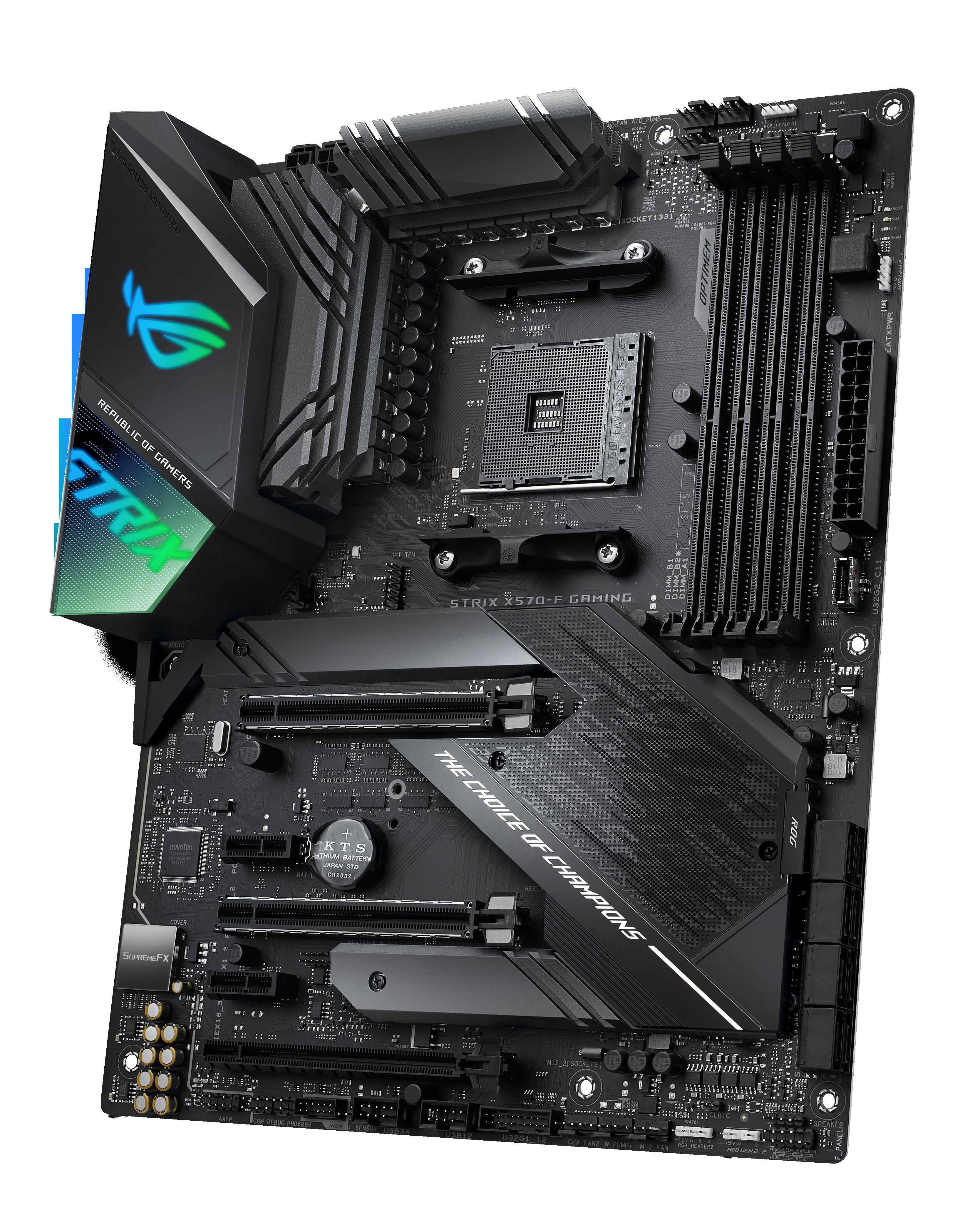 ASUS ROG Strix X570 F Gaming Mainboard Mehrfarbig
