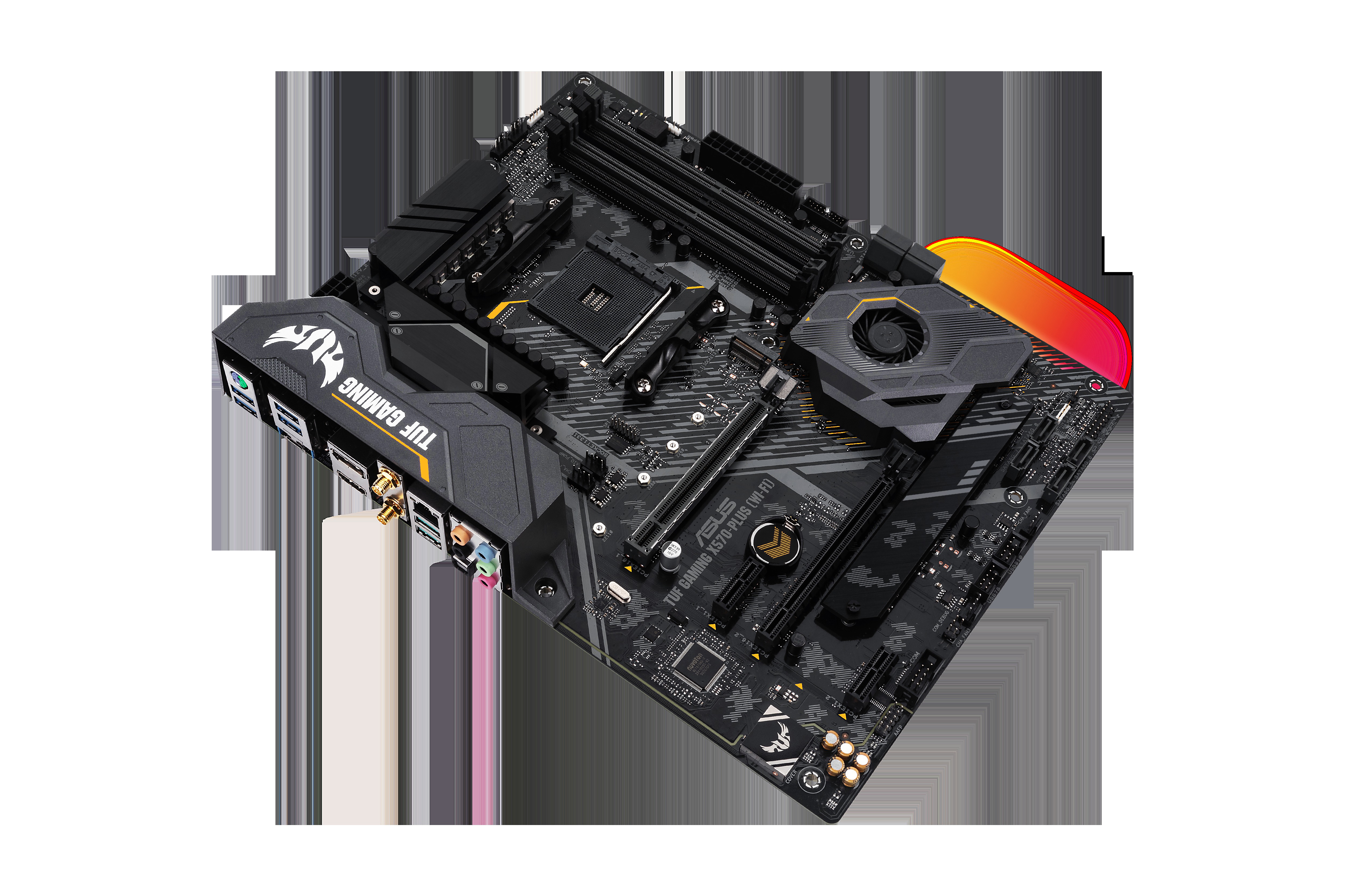 ASUS TUF Gaming X570 Plus WIFI Mainboard Mehrfarbig