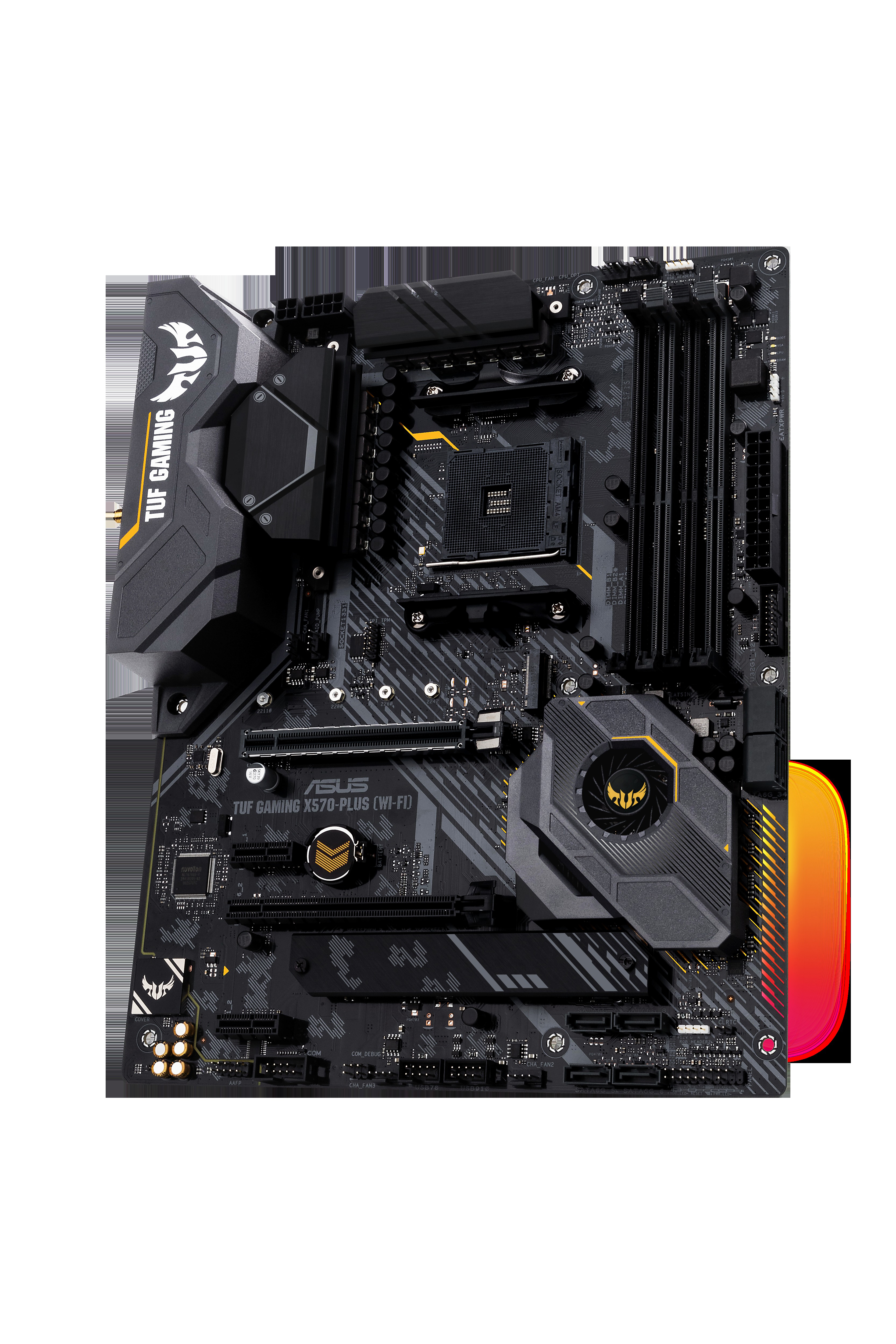 ASUS TUF Gaming X570 Plus WIFI Mainboard Mehrfarbig