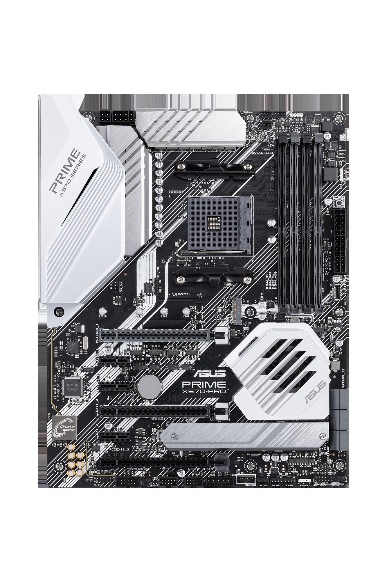 ASUS Prime X570 Pro Mainboard Mehrfarbig