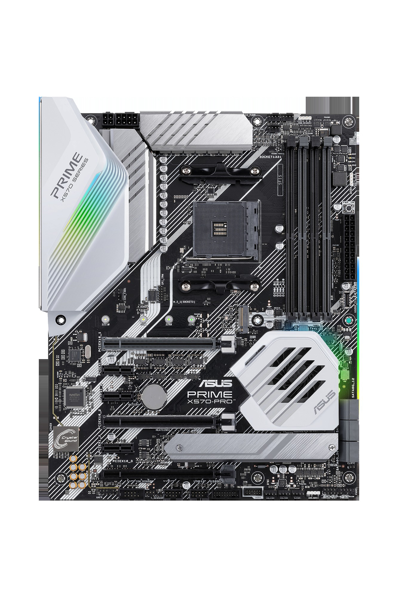 ASUS Prime X570 Pro Mainboard Mehrfarbig
