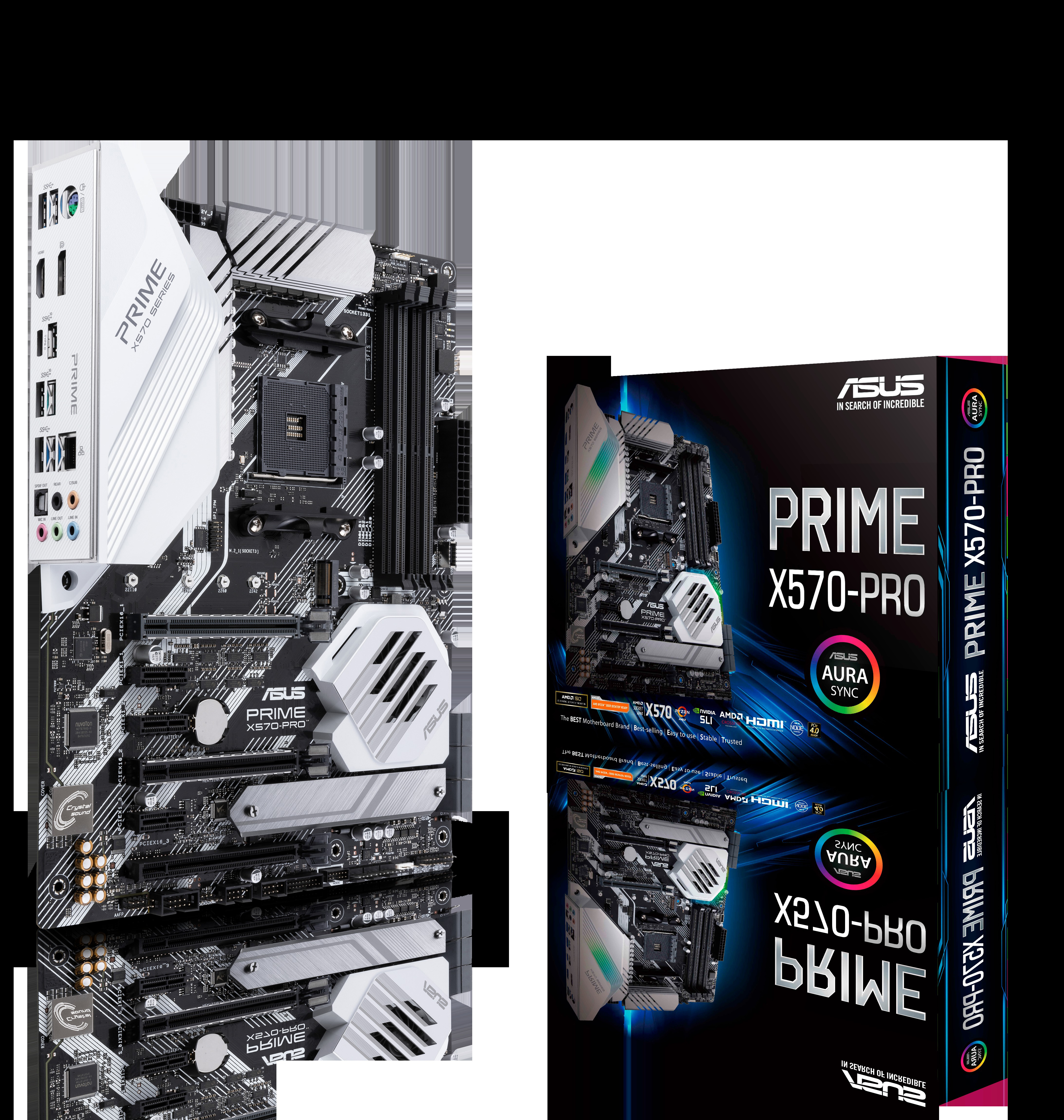 ASUS Prime X570 Pro Mainboard Mehrfarbig