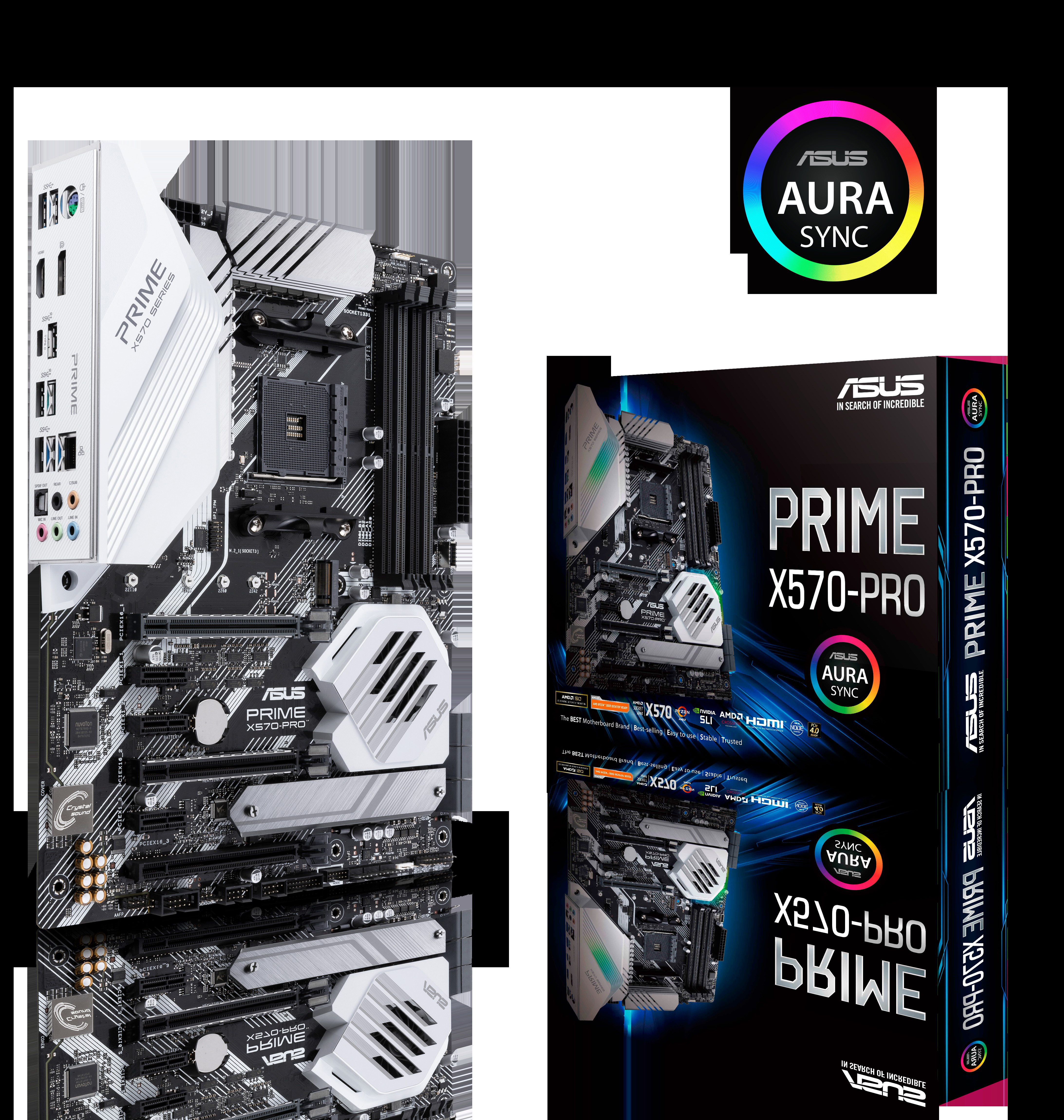 X570 Mehrfarbig Mainboard Prime ASUS Pro