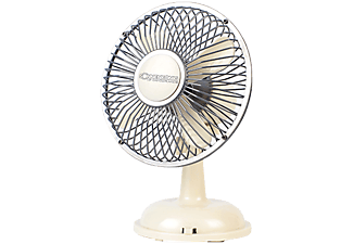 SONNENKOENIG Retro - Tischventilator (Weiss)