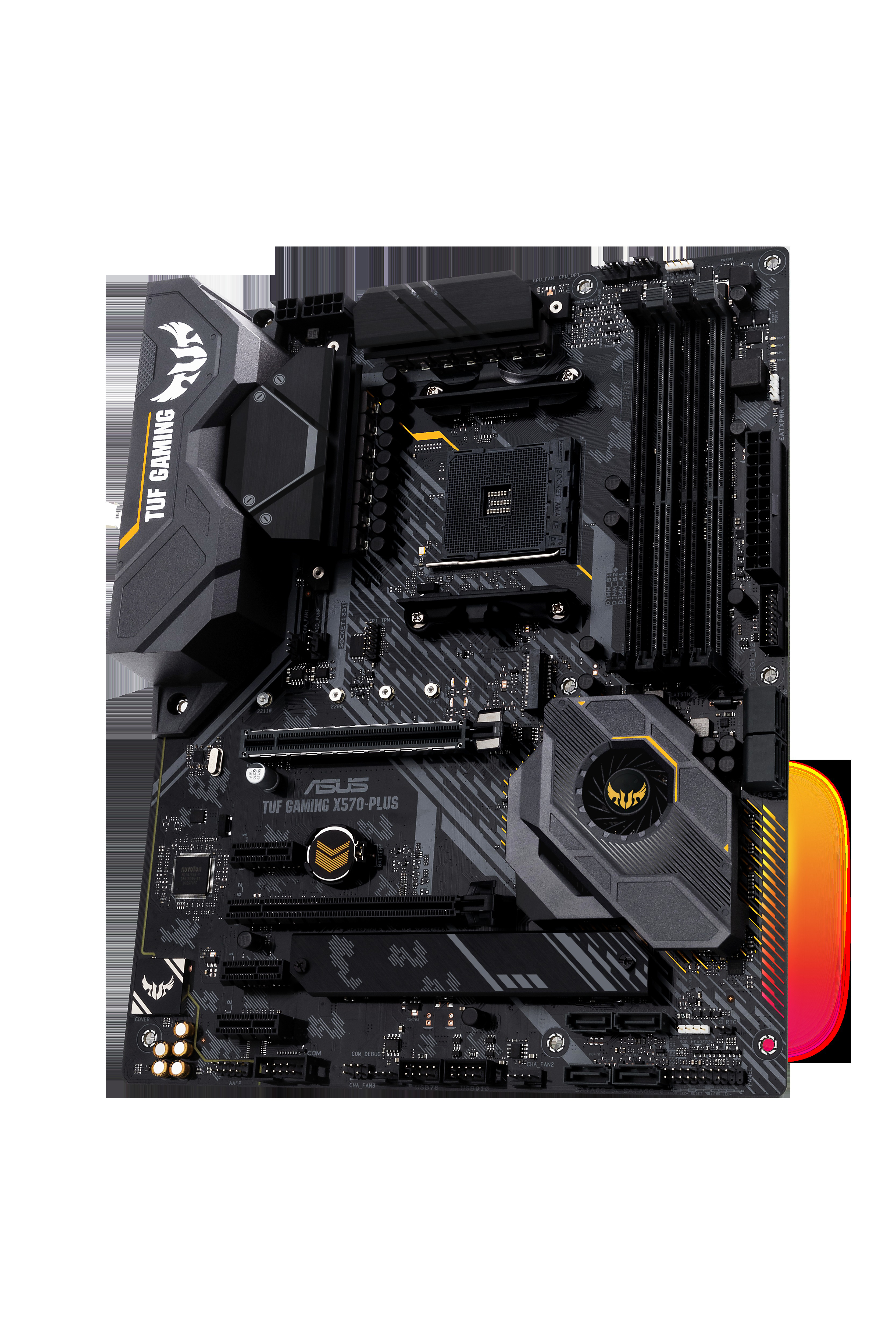 ASUS TUF Gaming X570 Plus Mainboard Mehrfarbig