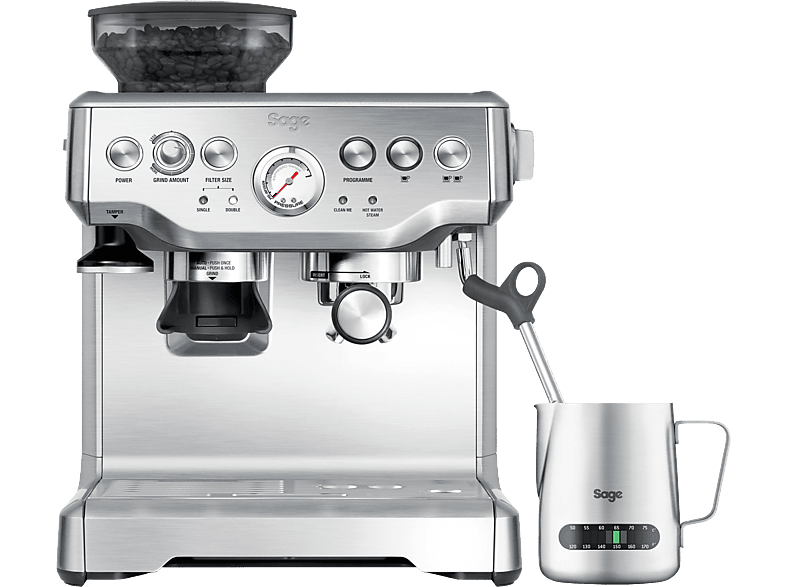 2400 watt vermogen zorgt voor krachtige koffie met een volle, rijke smaak
