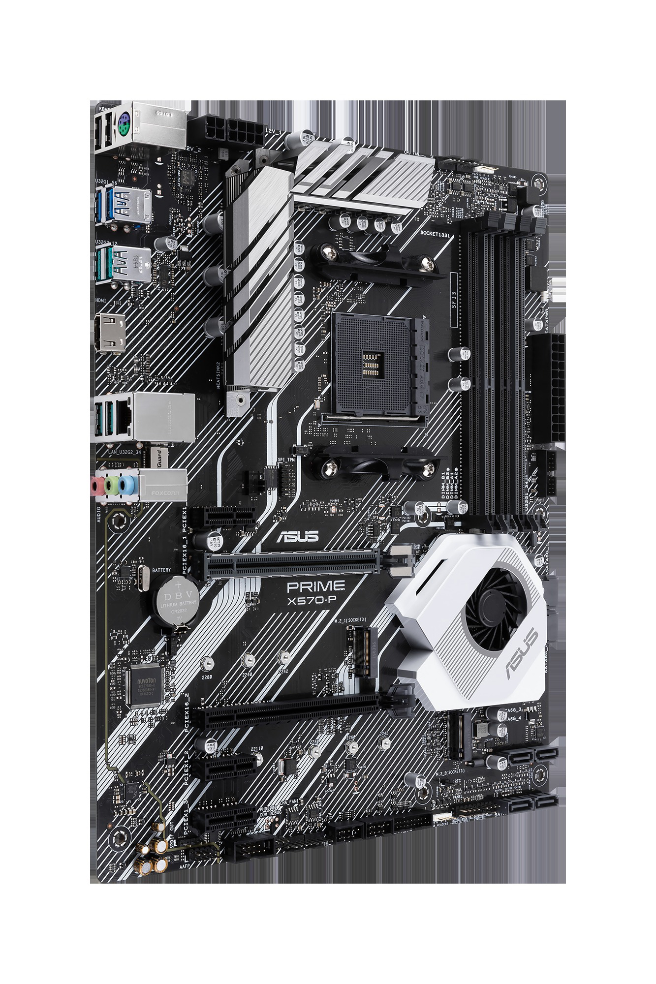 ASUS Prime X570 P Mainboard Mehrfarbig